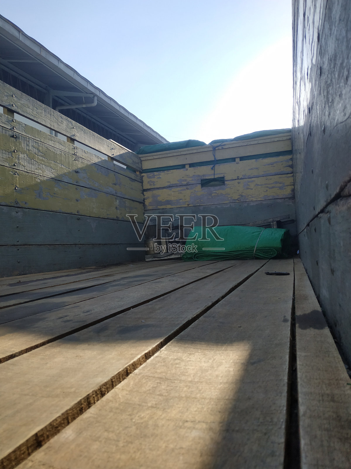 空木卡车箱照片摄影图片