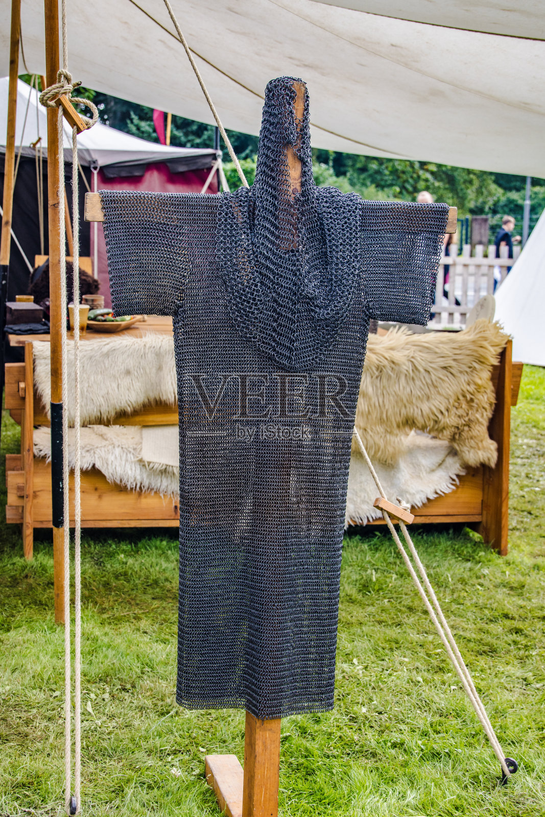 链甲照片摄影图片