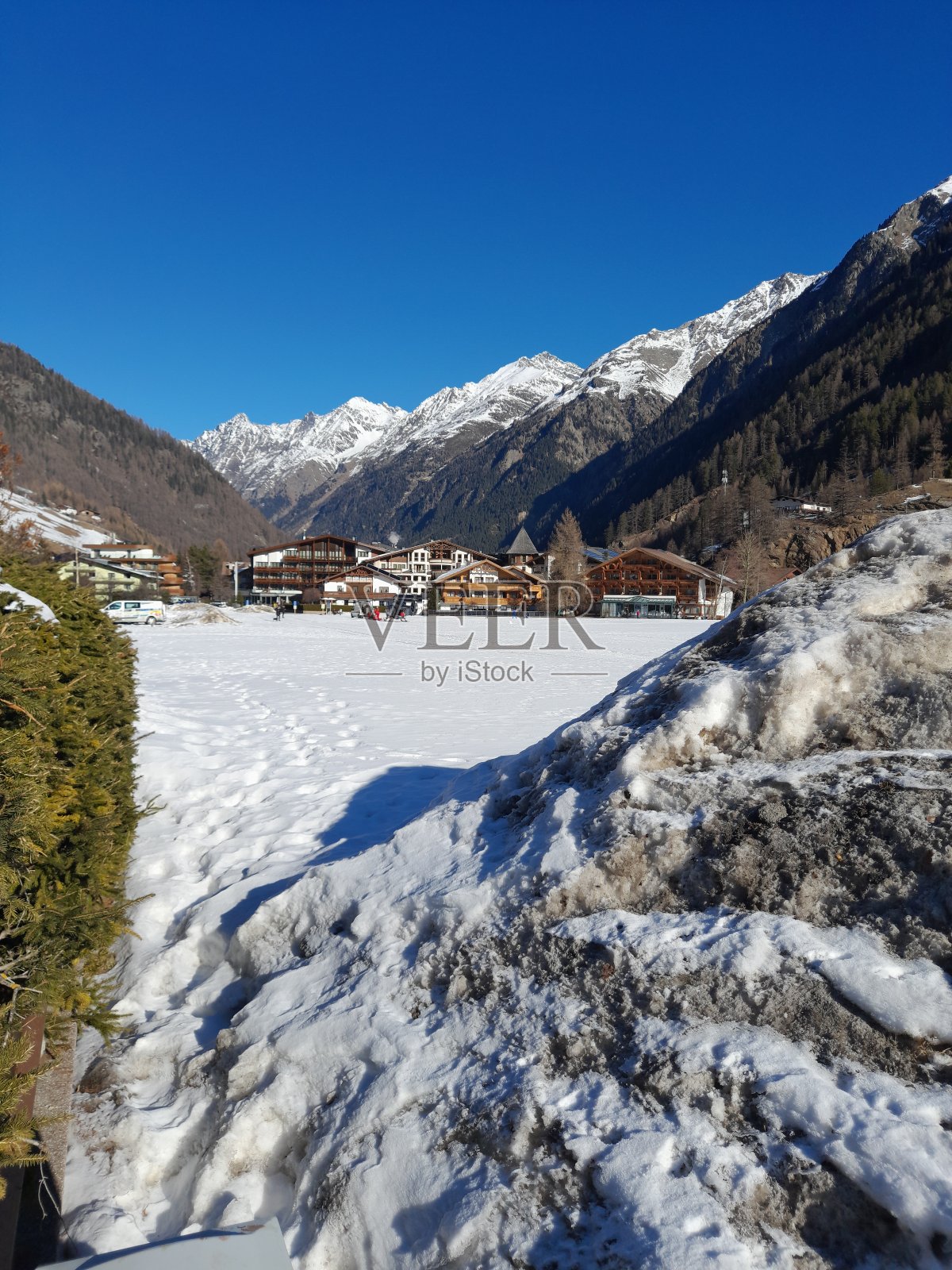 冰雪大世界Sölden照片摄影图片