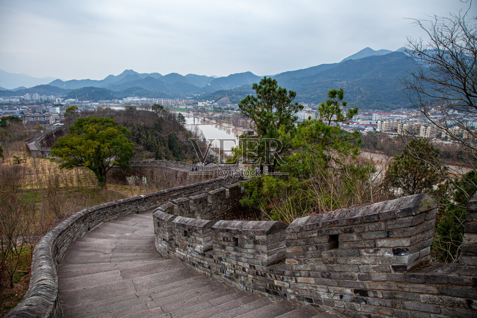 江南长城照片摄影图片