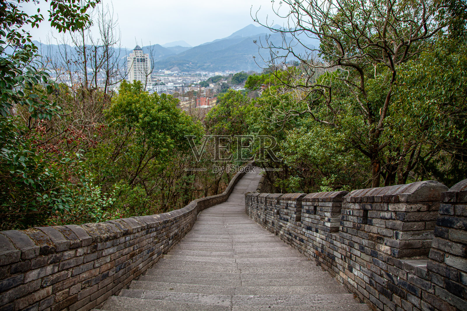 江南长城照片摄影图片