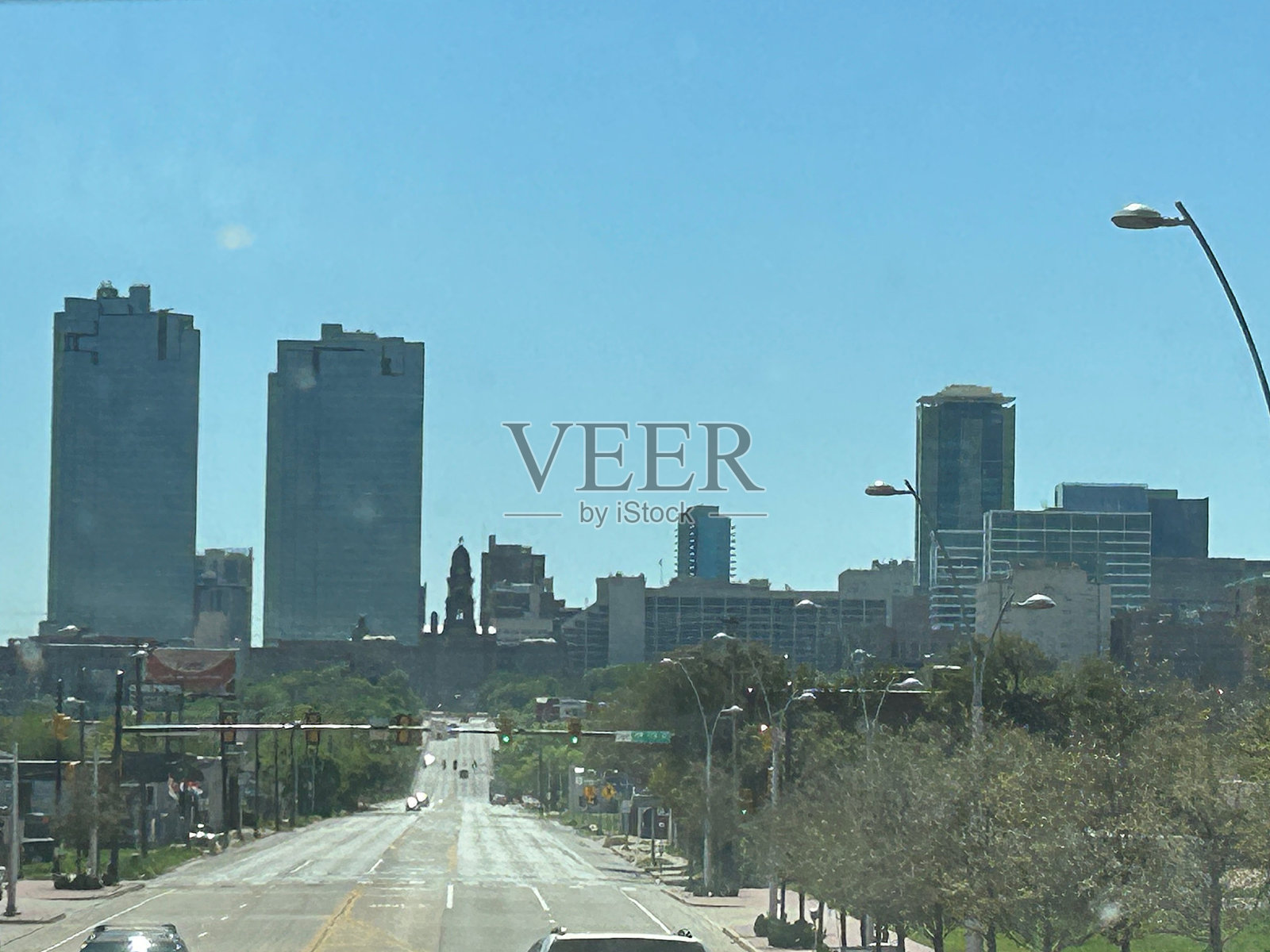 德克萨斯州沃斯堡的市景照片摄影图片