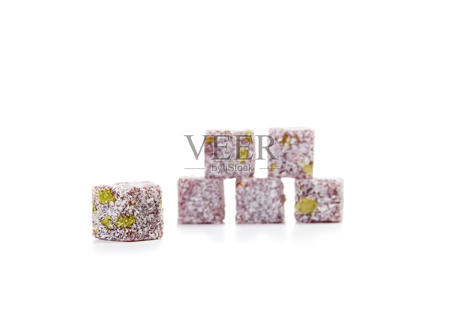 土耳其软糖照片摄影图片