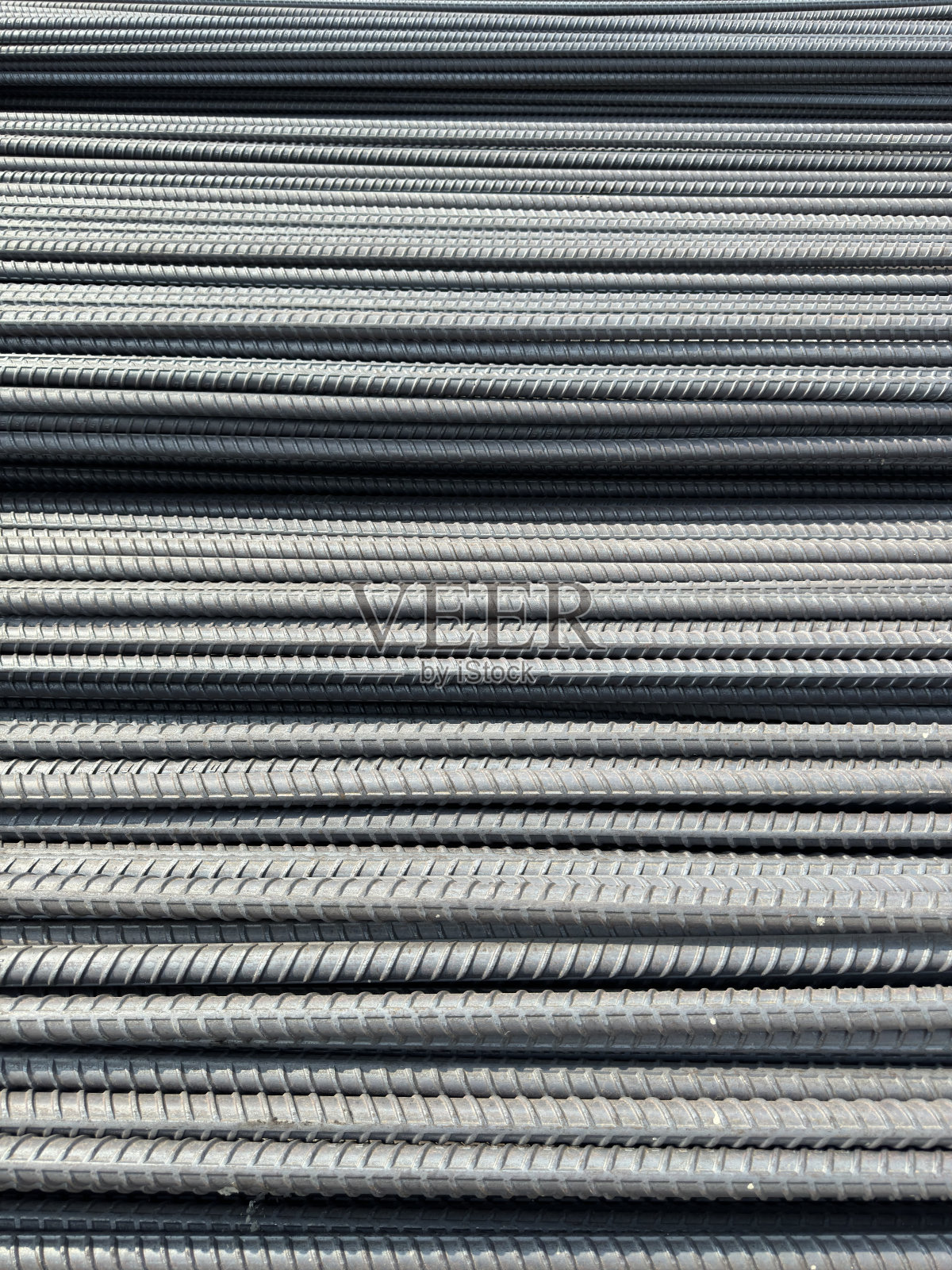 钢筋棒。浇筑混凝土用的生锈钢筋。钢筋。钢筋特写。建筑钢筋钢筋工程加固。照片摄影图片