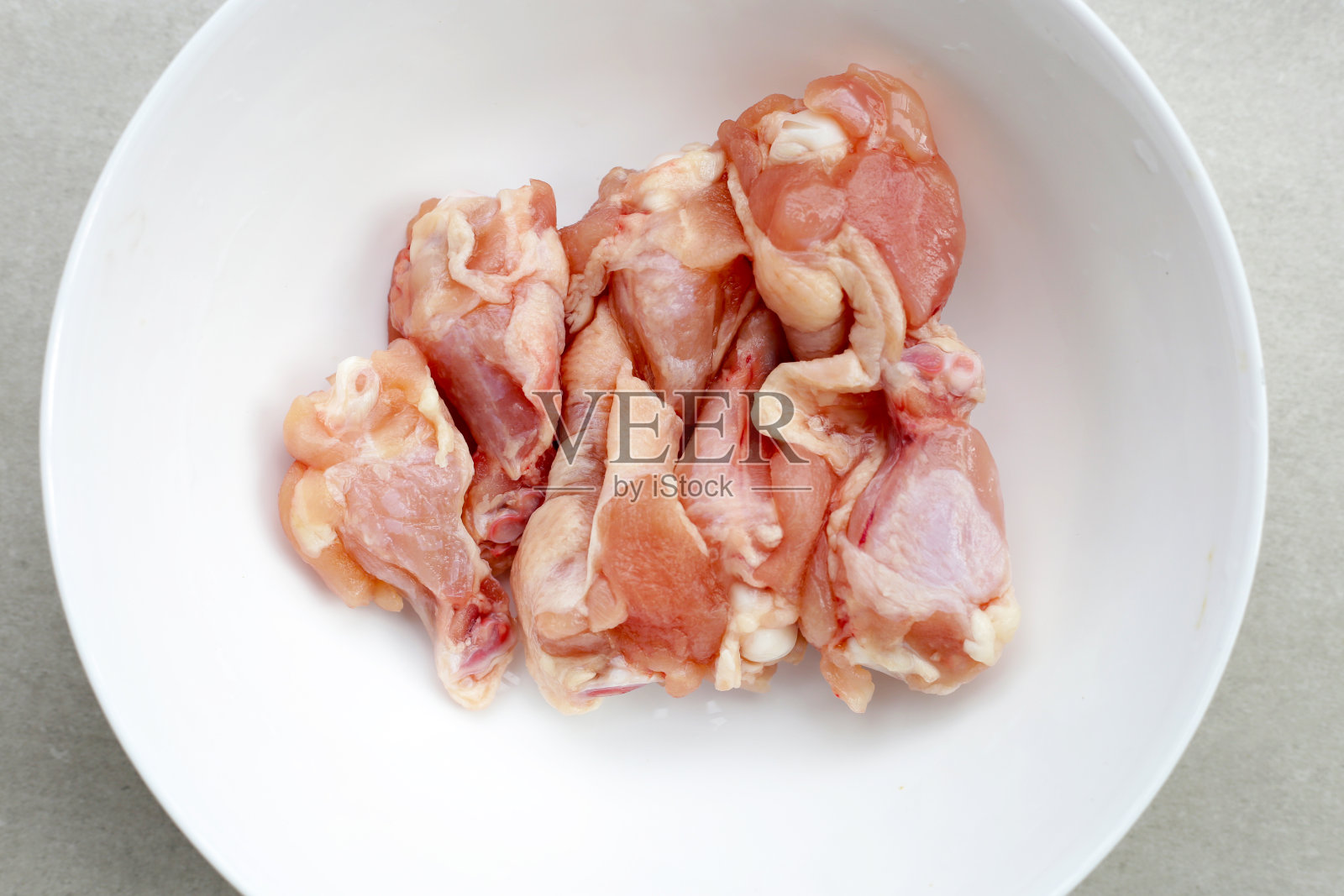 新鲜生鸡翅(翅棒)照片摄影图片