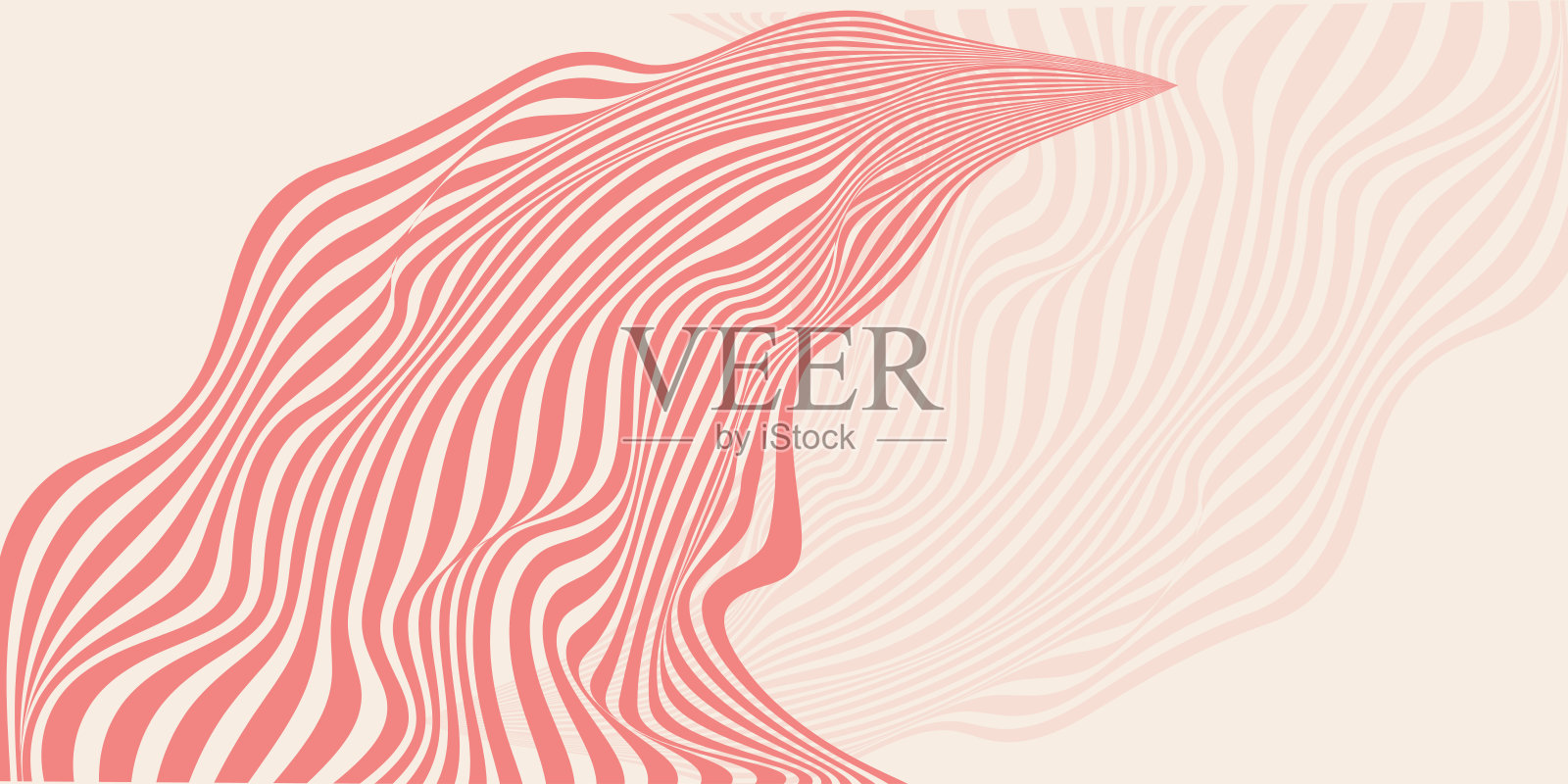 海报，横幅，封面，卡片的简约设计模板。插画图片素材