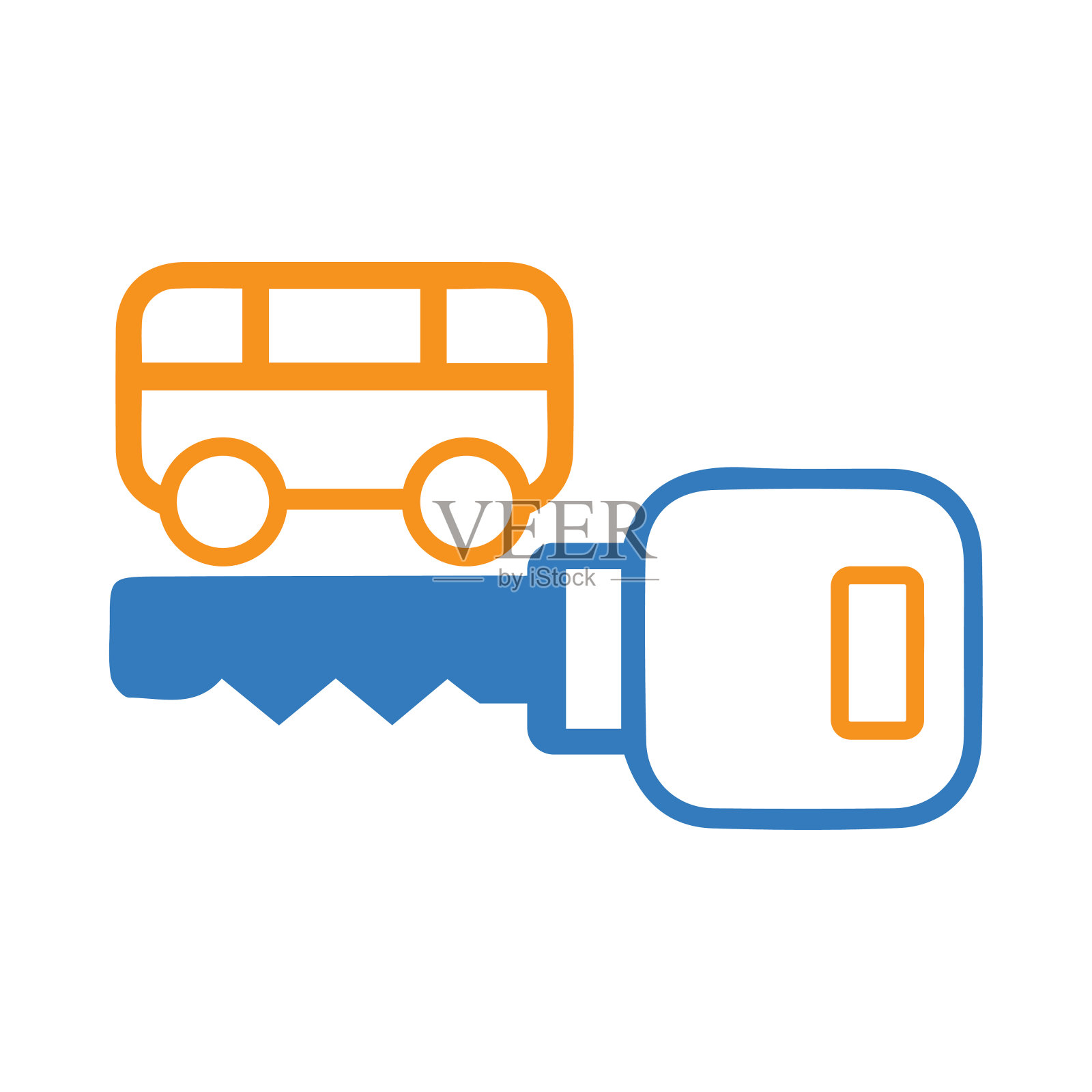 巴士，车辆，卡车，汽车，校车，巴士车辆图标插画图片素材