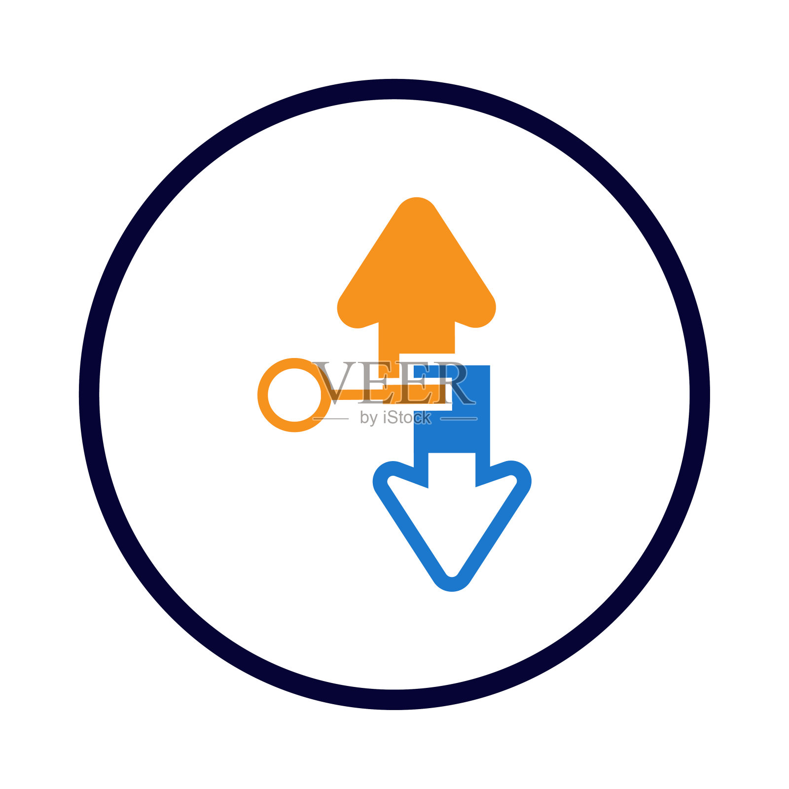 过滤器，排序，箭头，漏斗，过滤器和排序图标插画图片素材