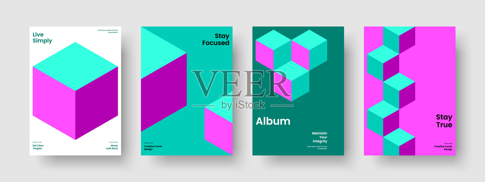 摘要背景设计。几何海报布局。创意书籍封面模板。业务演示。传单。横幅。报告。手册。广告。传单。时事通讯。目录。小册子插画图片素材