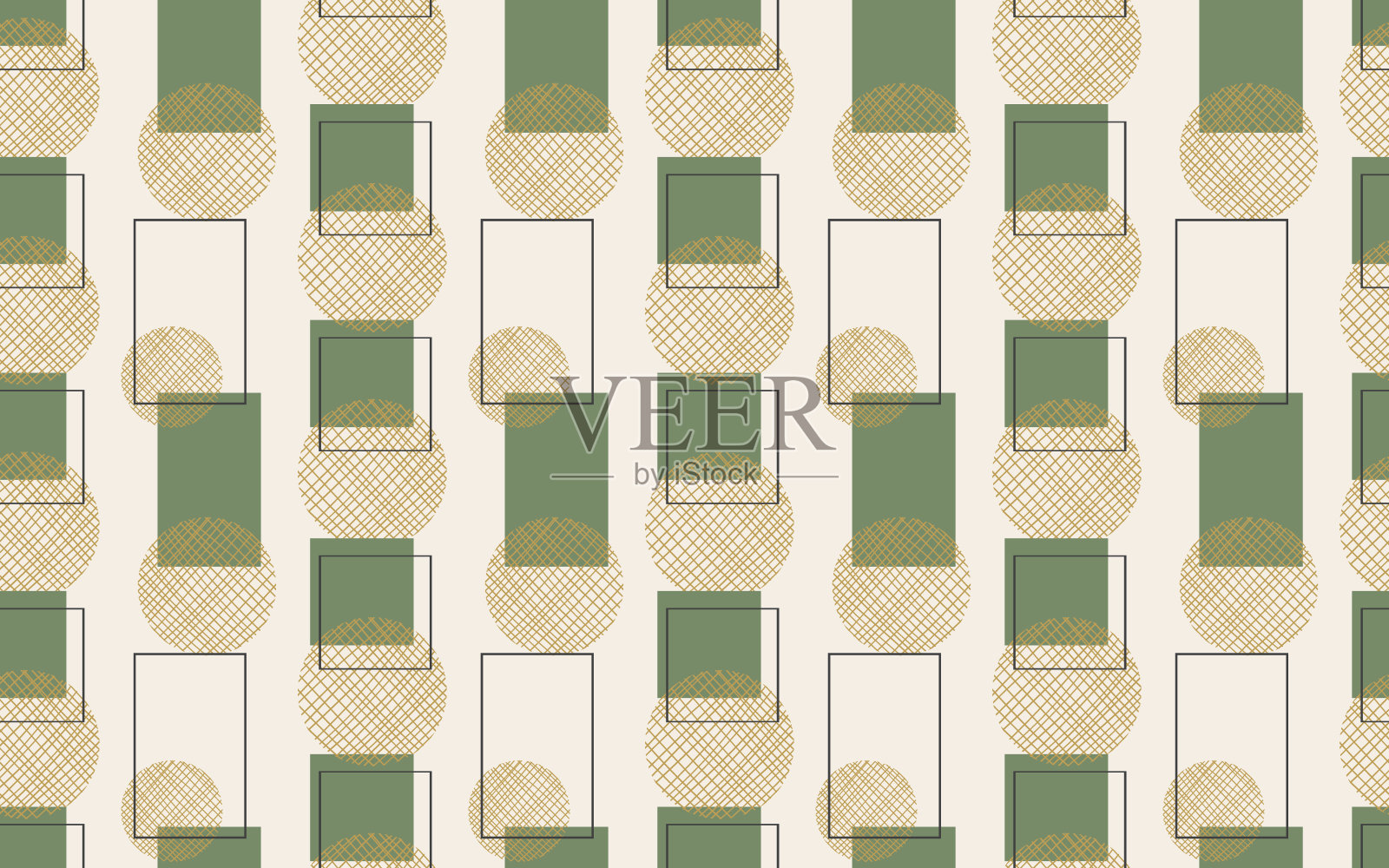 无缝模式。插画图片素材