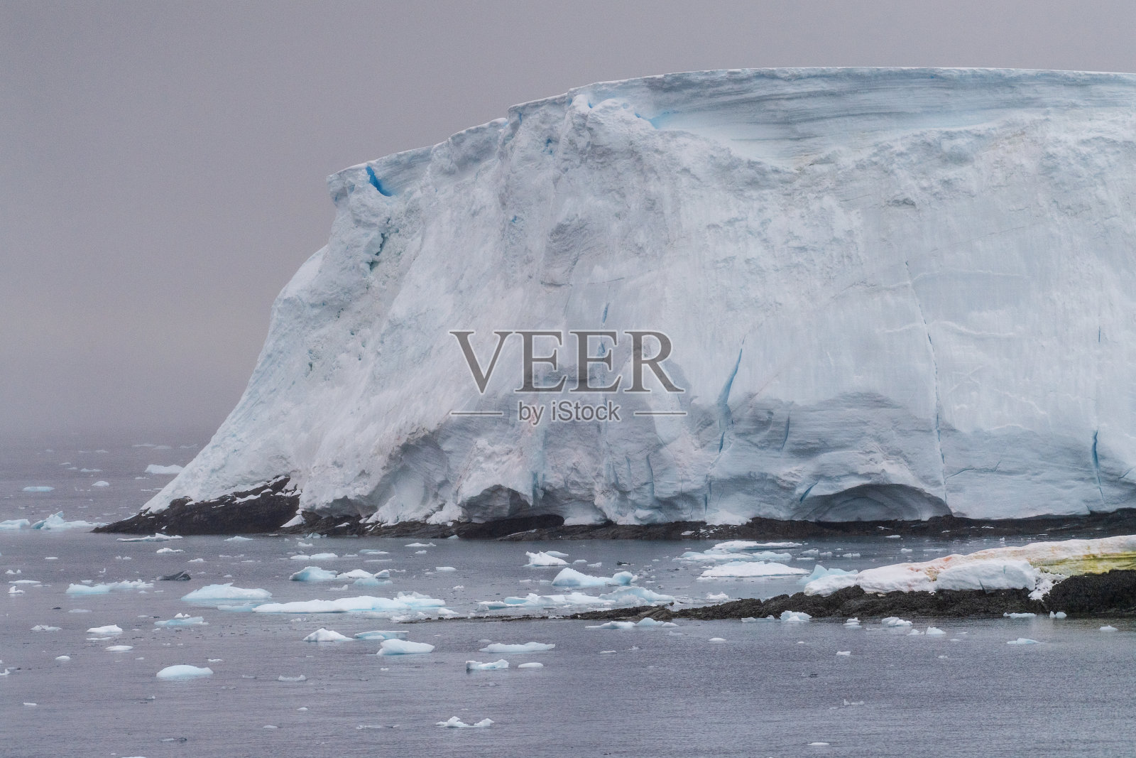 南极鱼岛附近的景观照片摄影图片