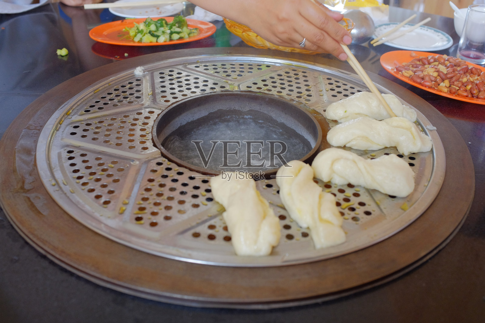 中国东北火锅照片摄影图片