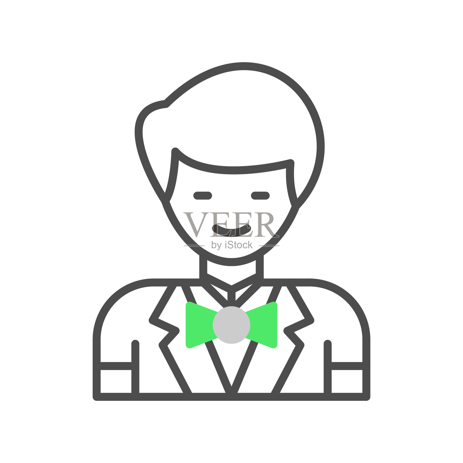 新郎图标插画图片素材