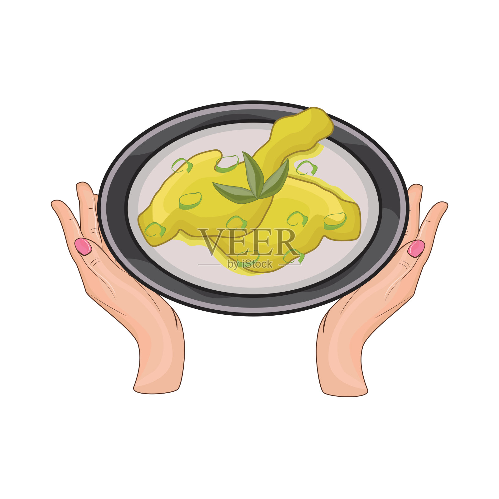 opor ayam插画图片素材