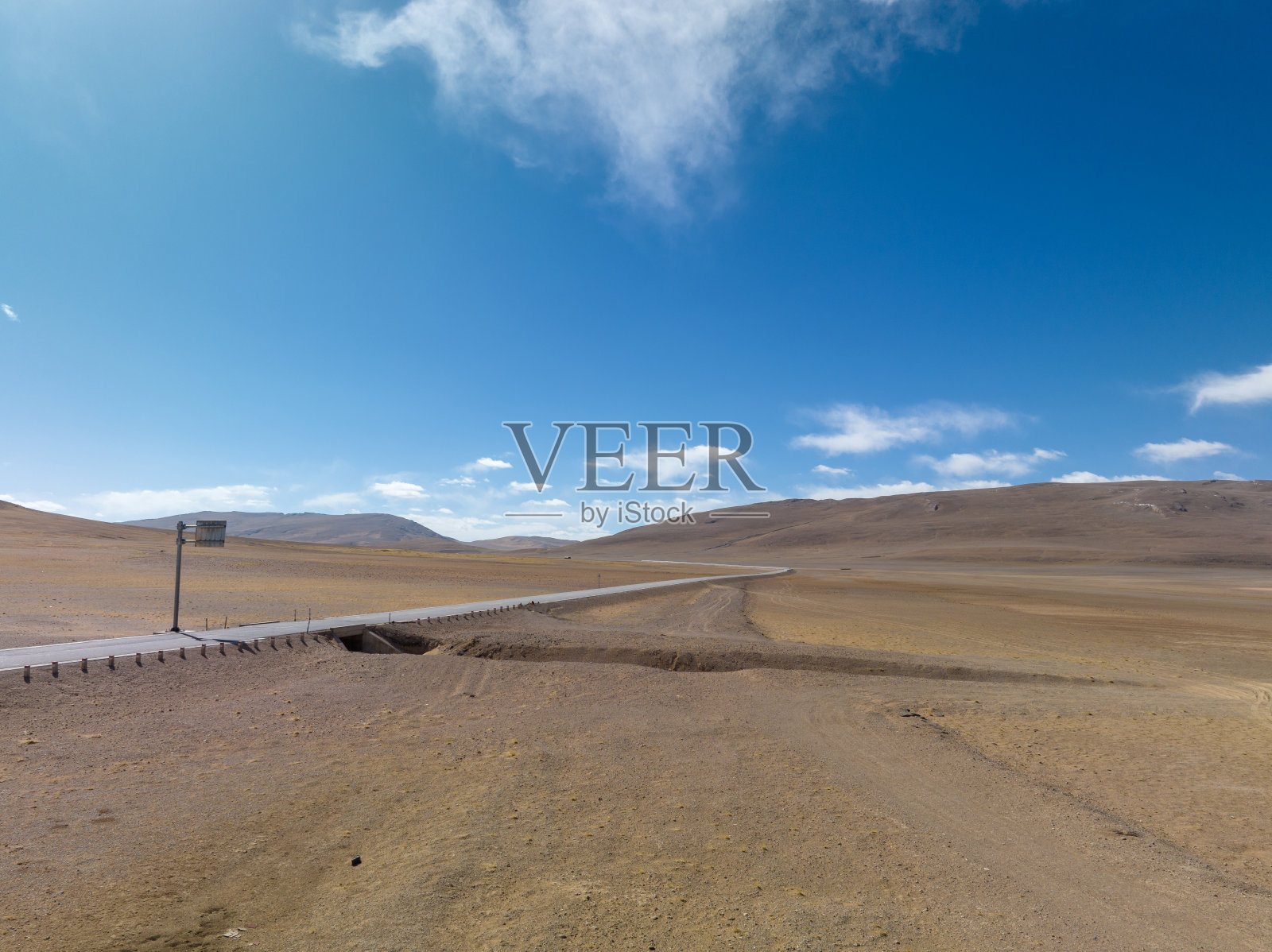 鸟瞰中国西藏美丽的风景照片摄影图片