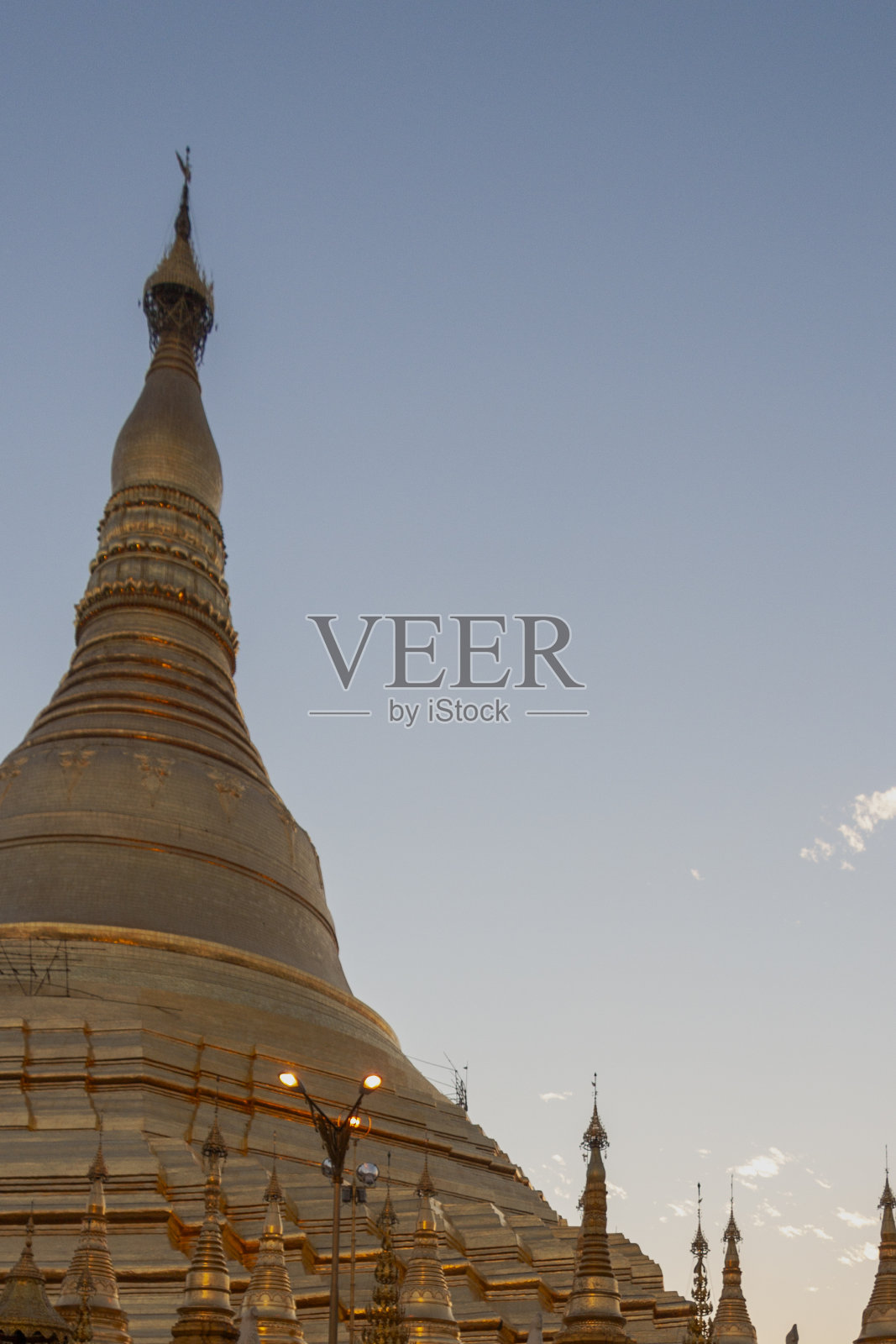 缅甸仰光的大金塔照片摄影图片