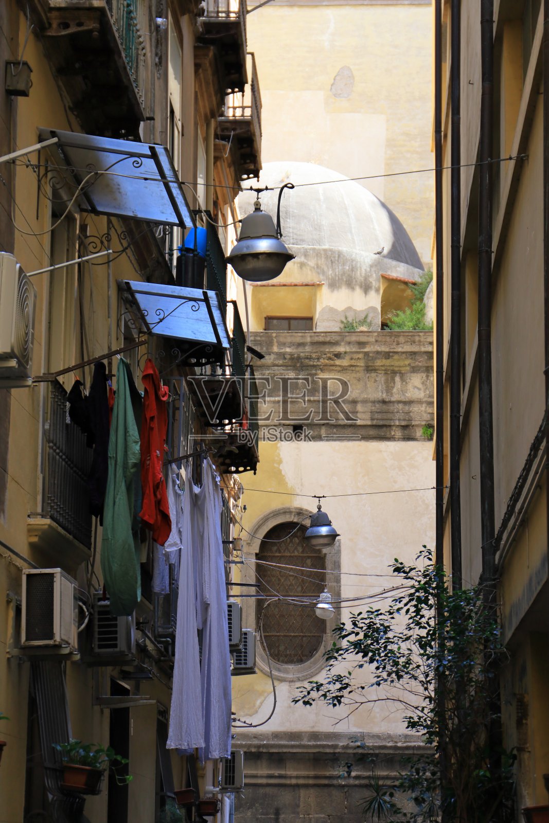 那不勒斯市区风景照片摄影图片