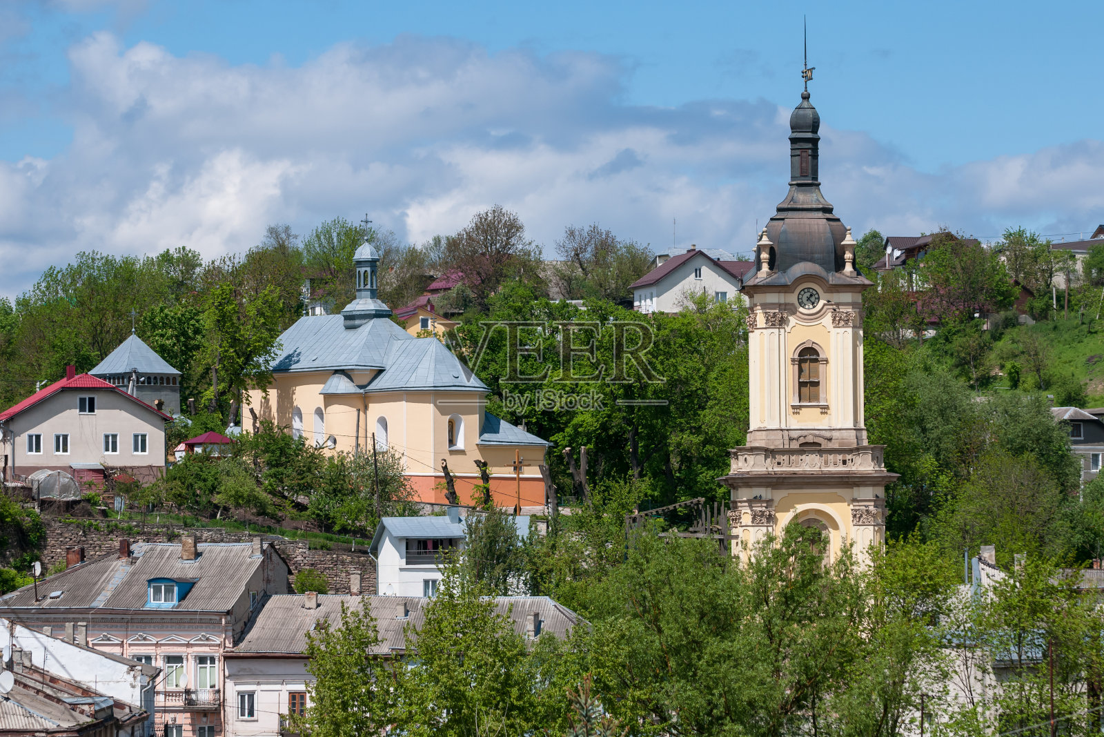 布加勒斯特旧市政厅照片摄影图片