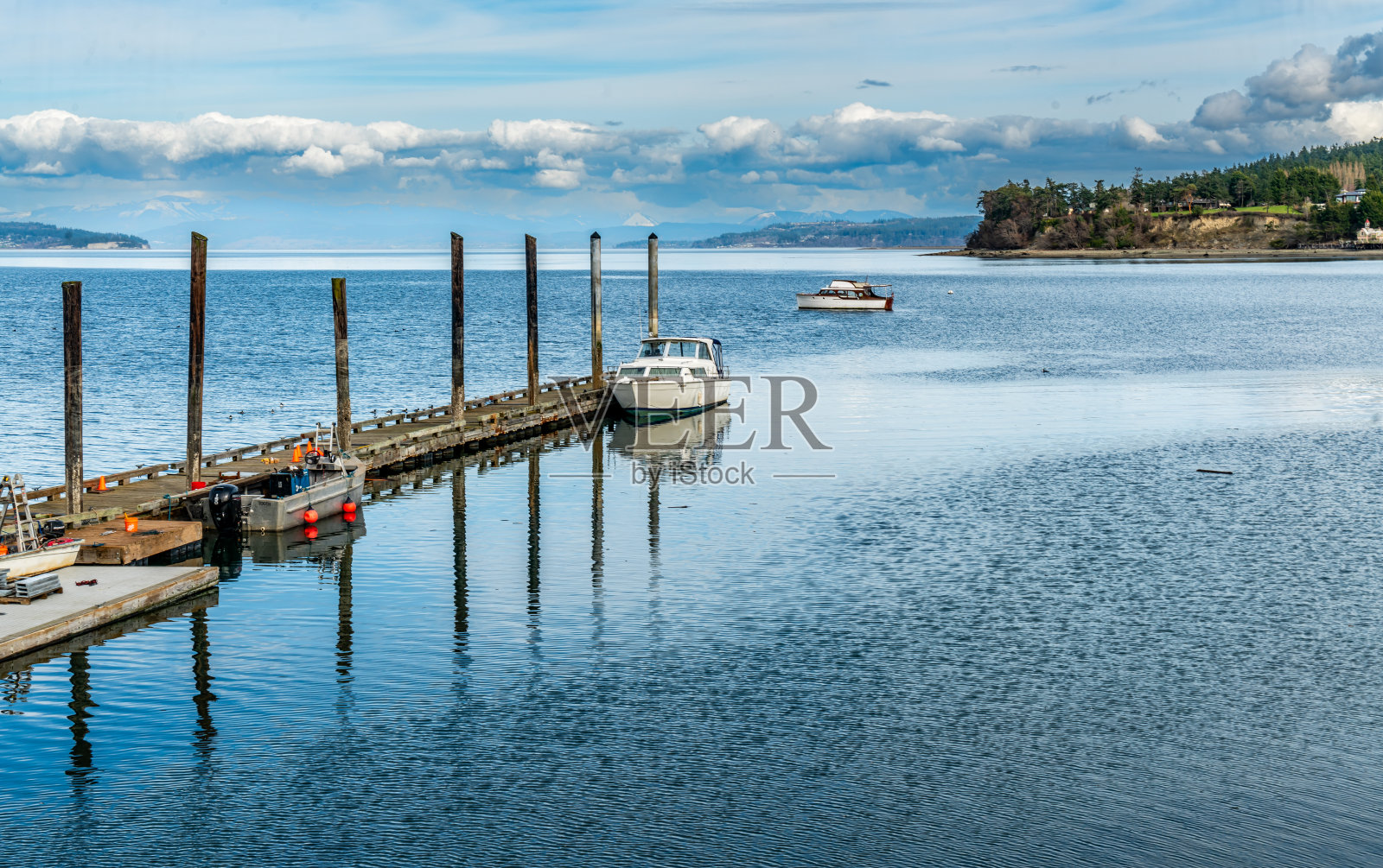 库佩维尔2号码头照片摄影图片
