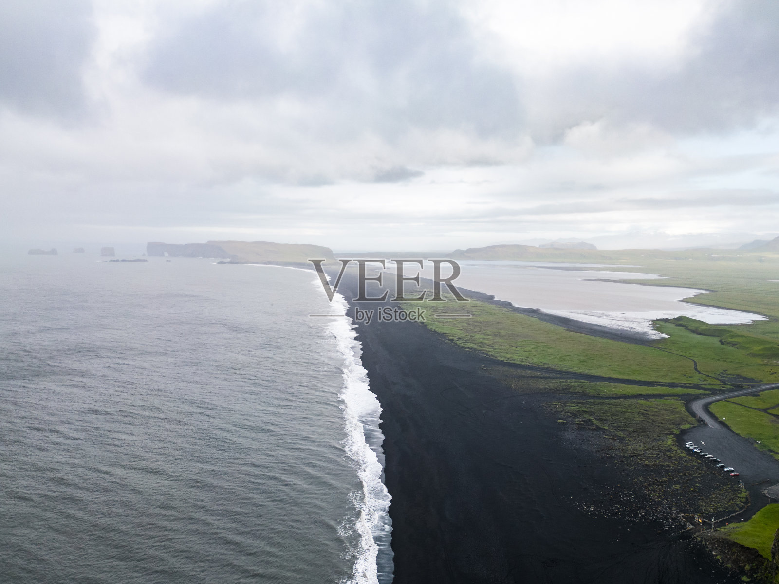 黑圣海滩Reynisfjara照片摄影图片
