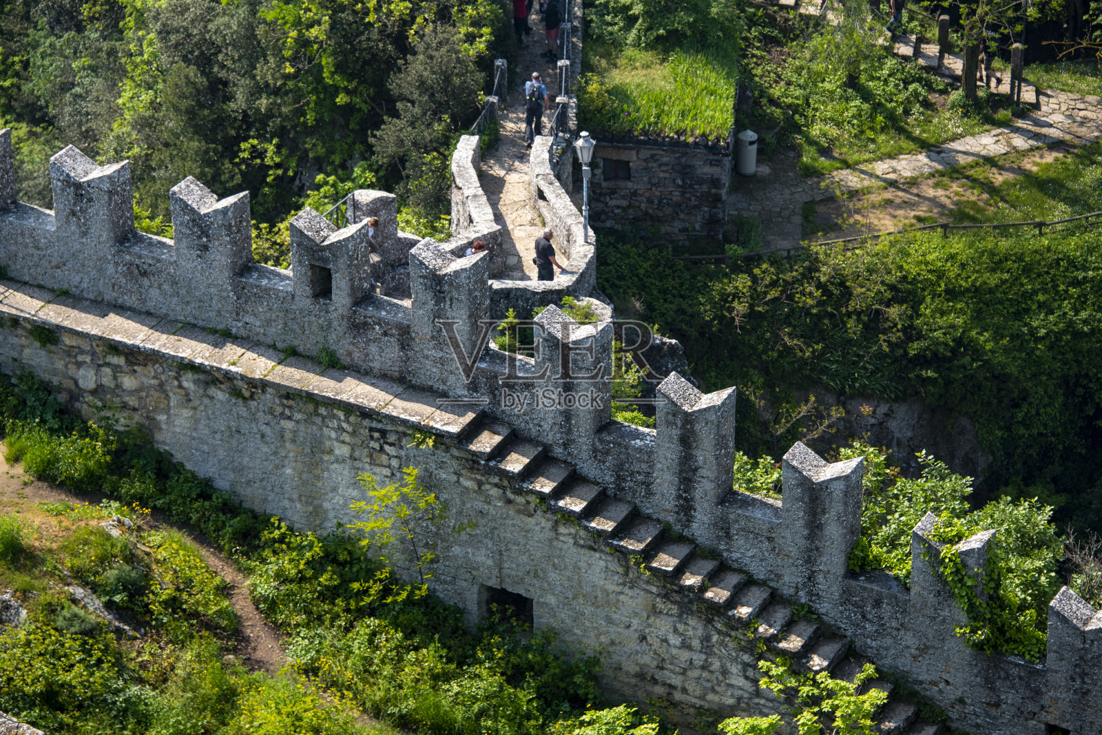 城堡墙照片摄影图片