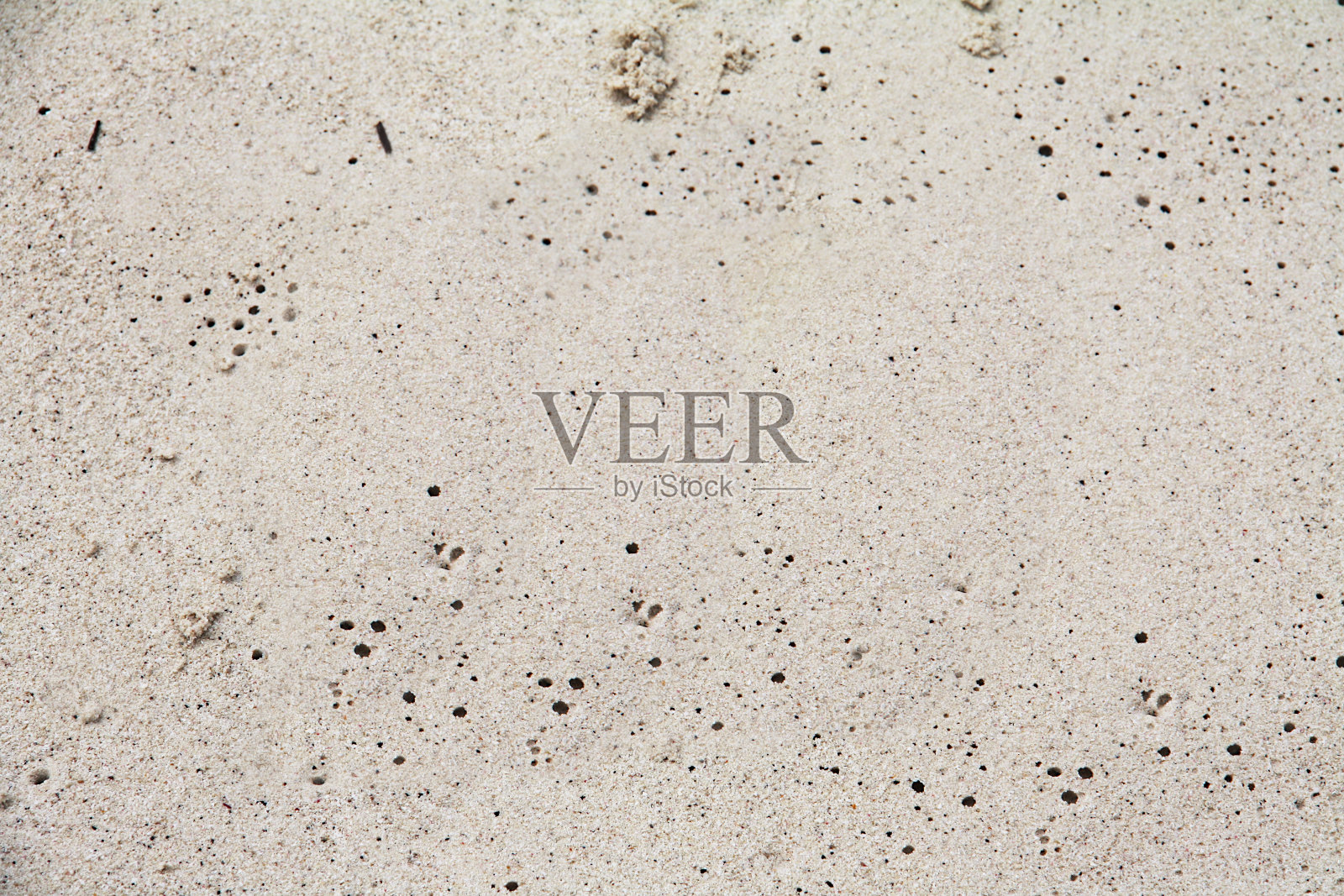 细海沙的质地。照片摄影图片