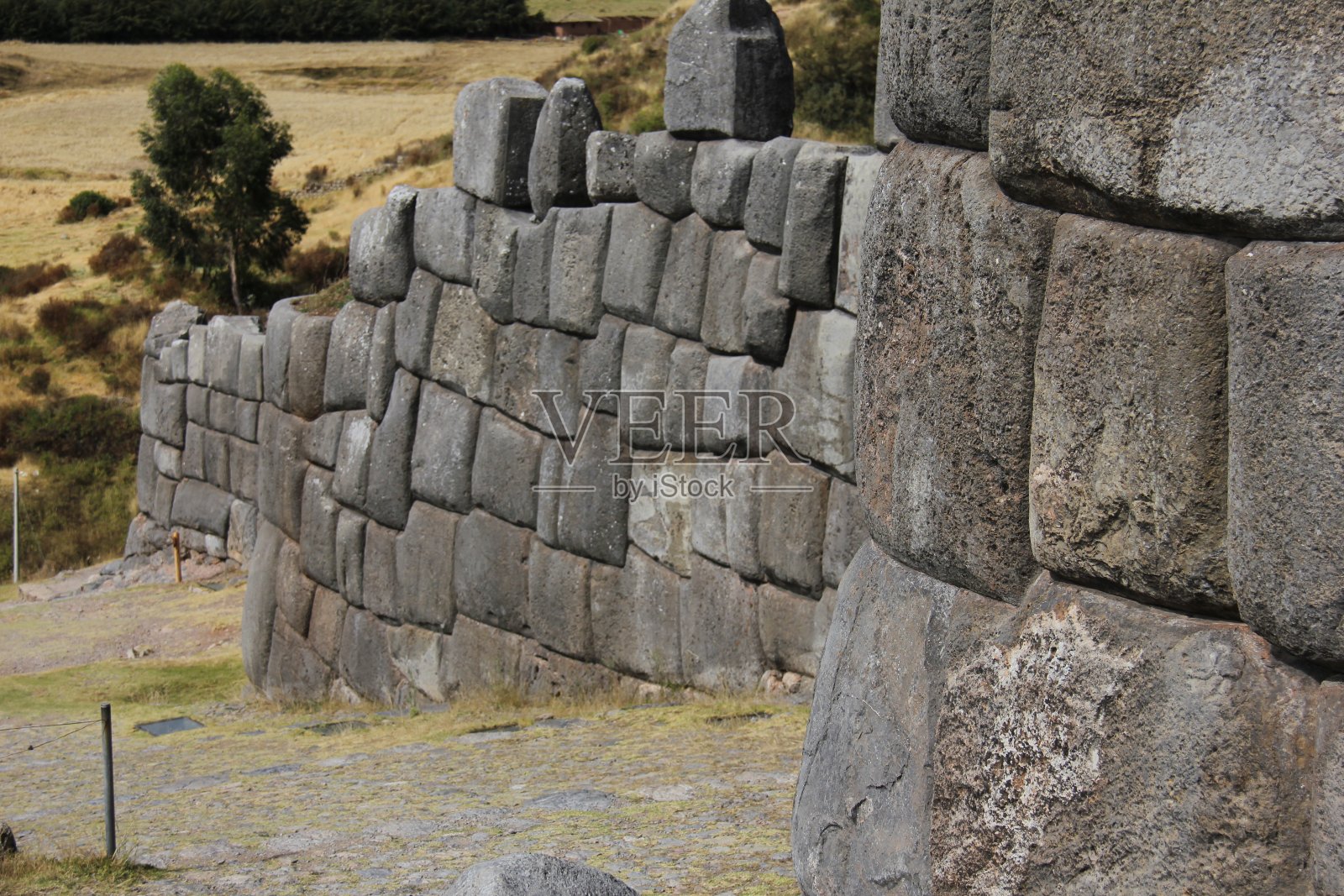 Sacsayhuaman堡垒照片摄影图片