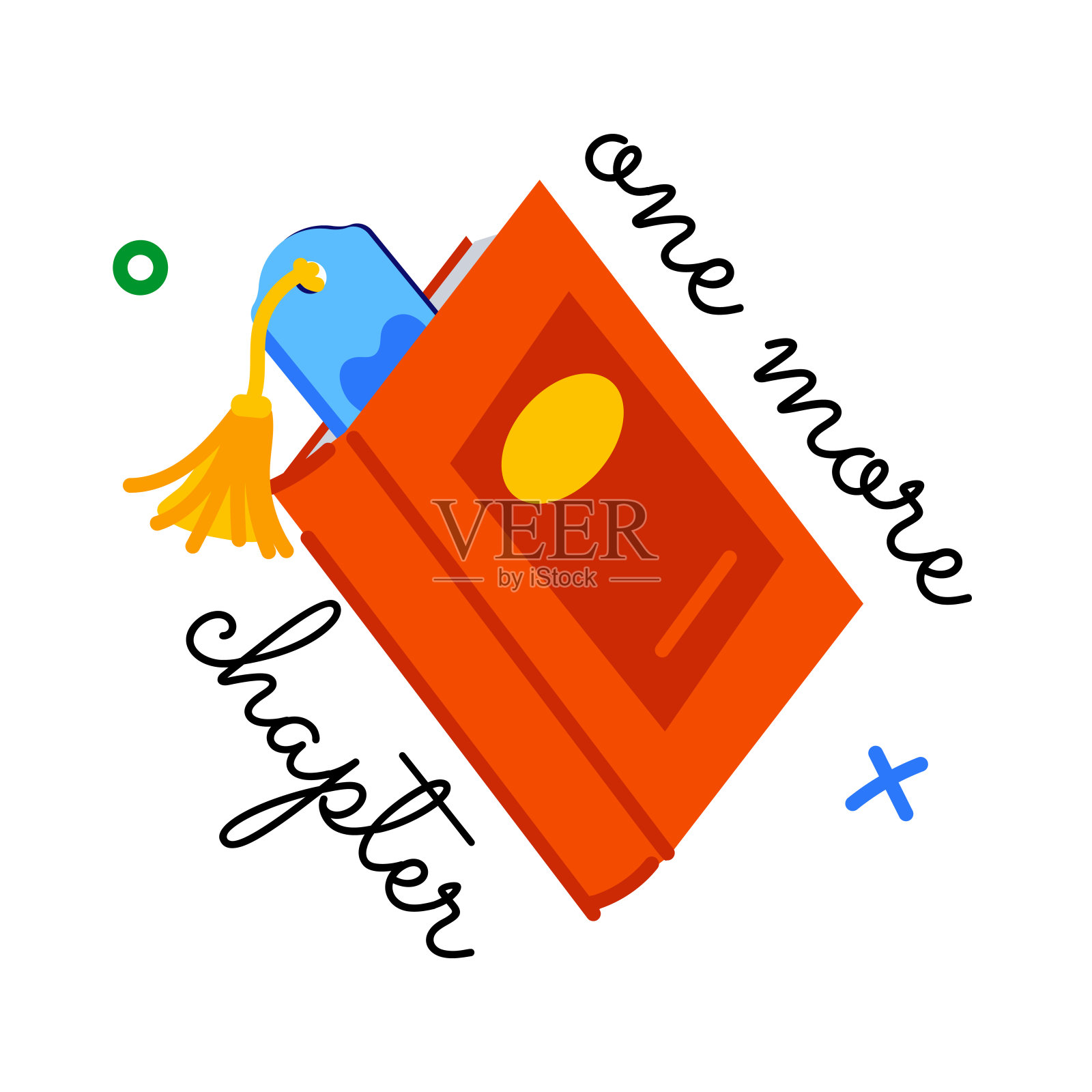 章书插画图片素材