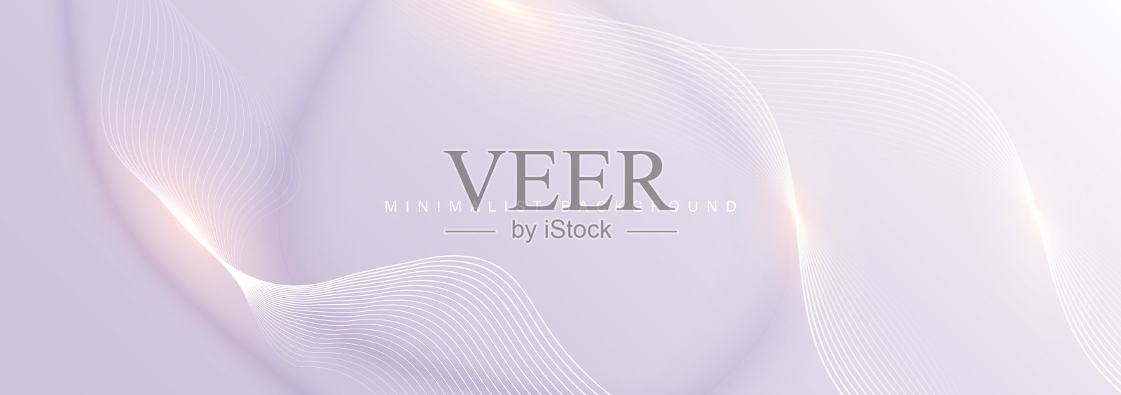 现代抽象背景与波浪线。插画图片素材