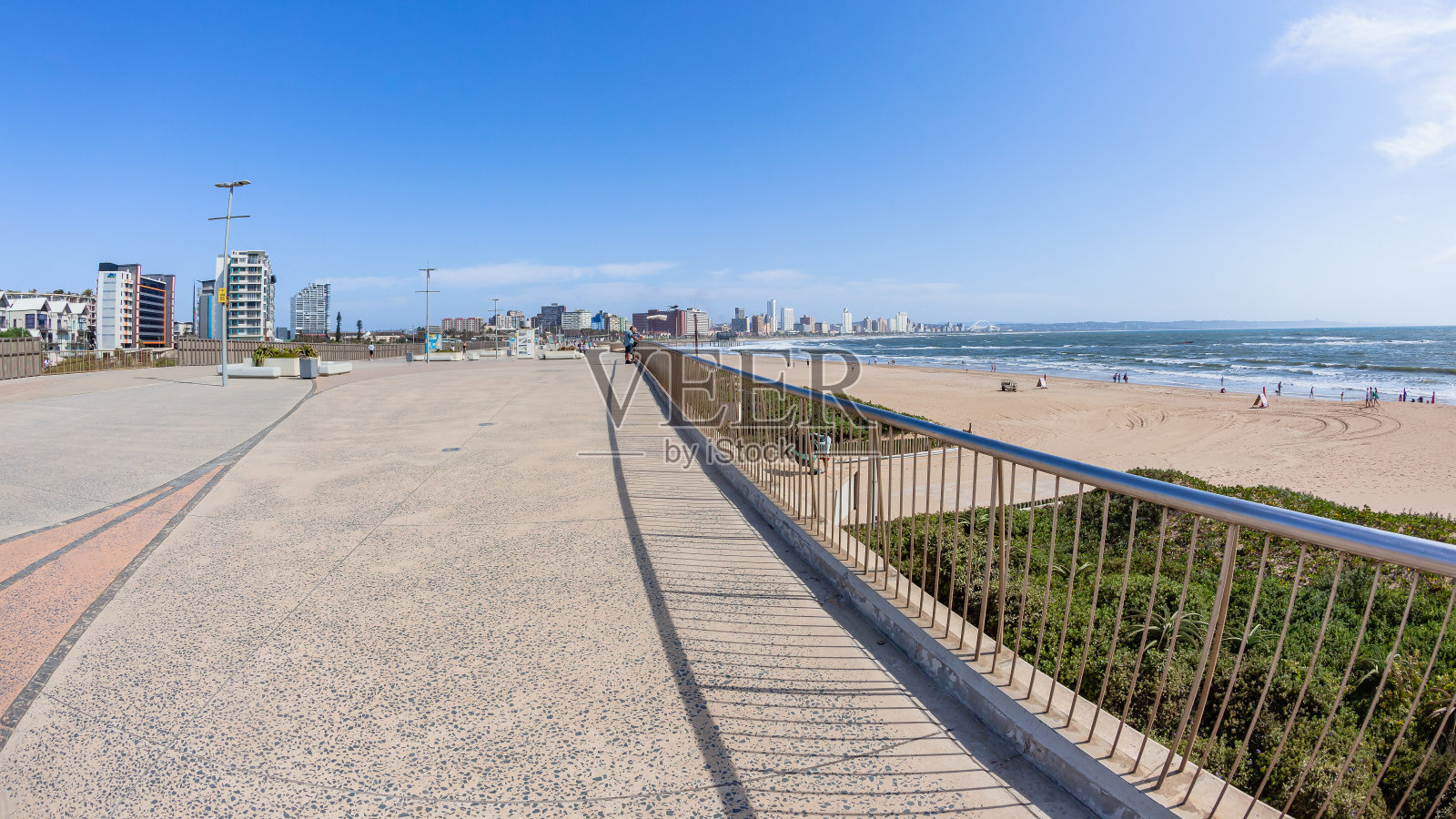 海滨长廊人行道德班海洋景观照片摄影图片