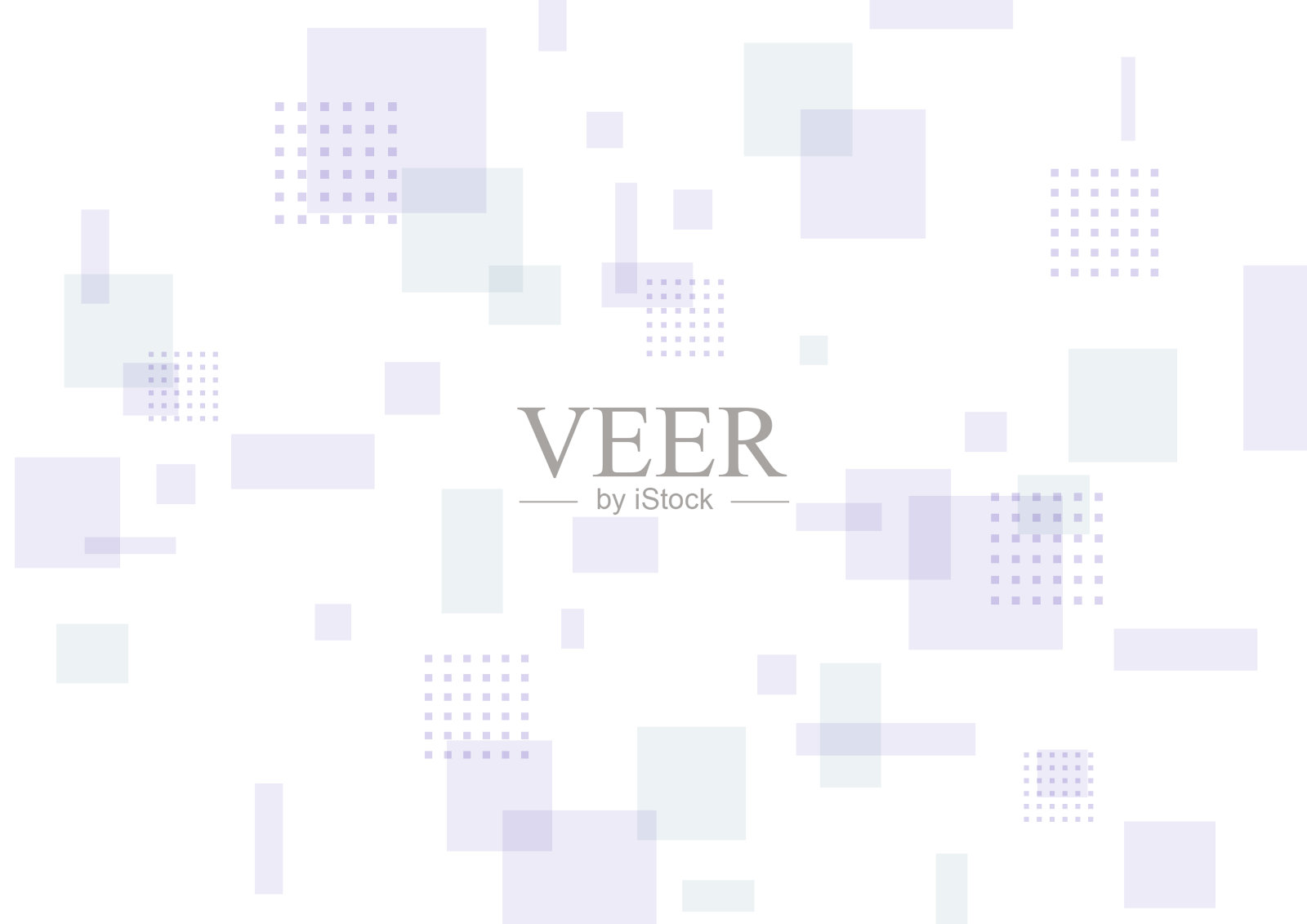 几何图案背景与正方形，矢量插图插画图片素材