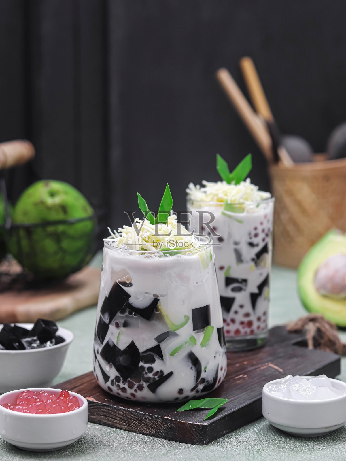 冰柜员，或称Es柜员，Es柜员，印尼酒照片摄影图片