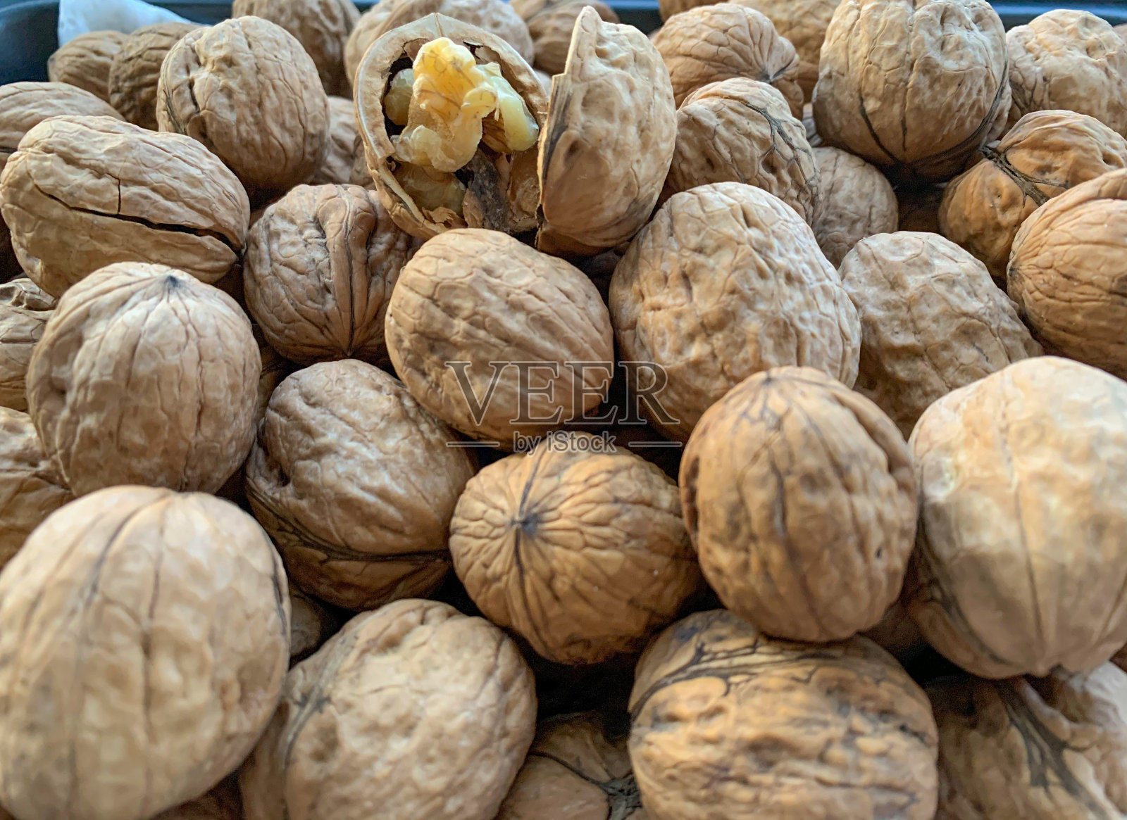 核桃特写照片摄影图片