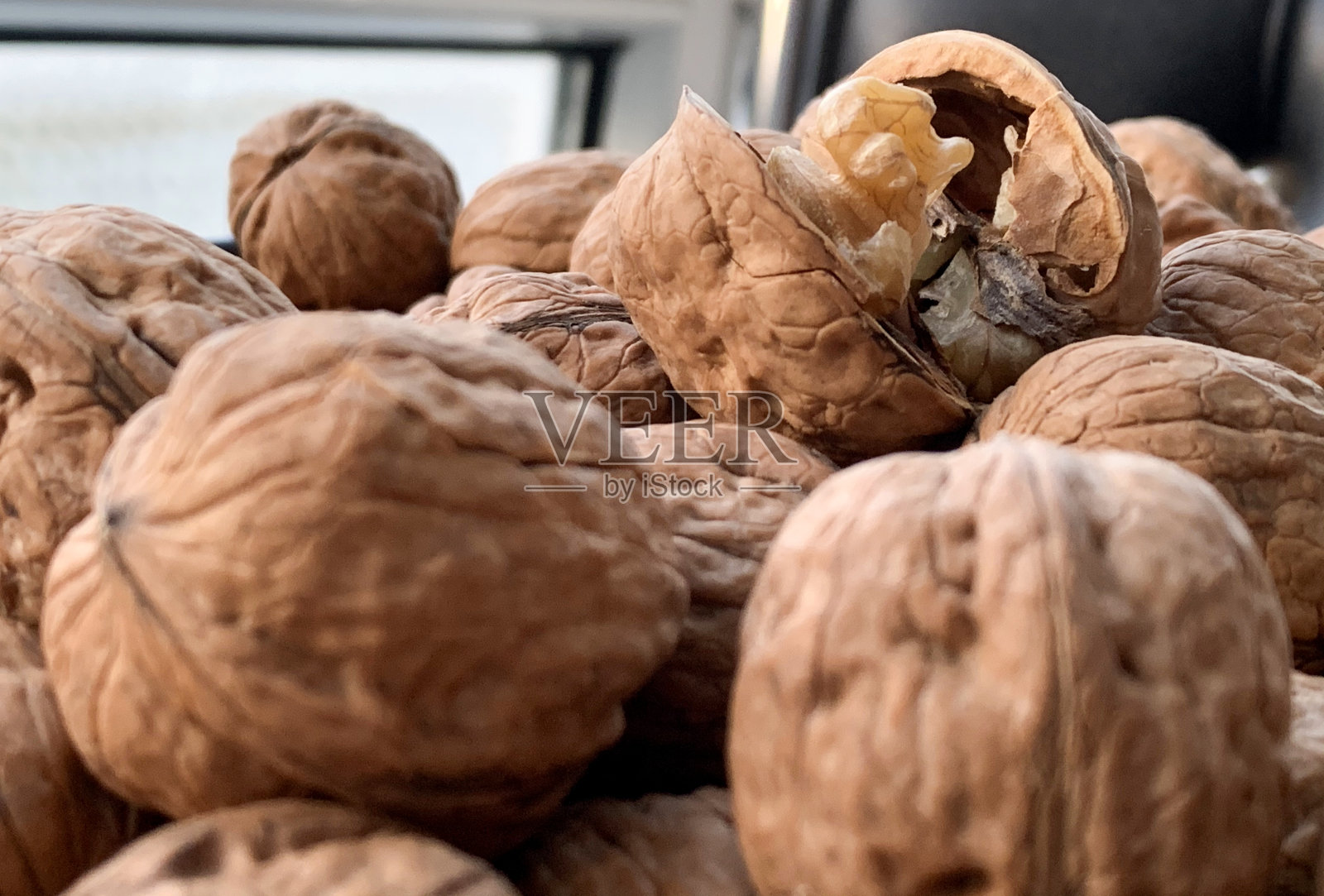 核桃特写照片摄影图片