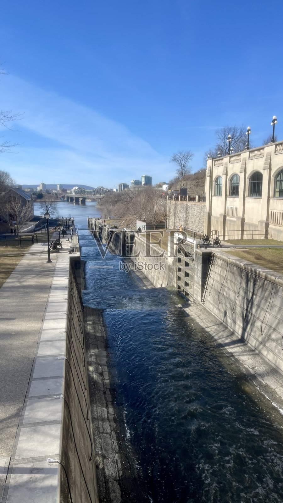 里多运河锁住渥太华照片摄影图片
