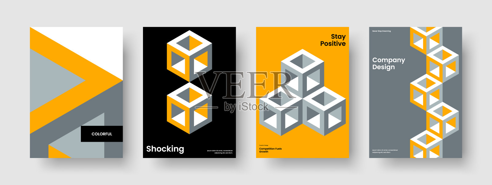 孤立的书籍封面设计。现代海报模板。创意报告布局。传单。横幅。手册。业务演示。背景。日报》。时事通讯。广告。投资组合。杂志插画图片素材