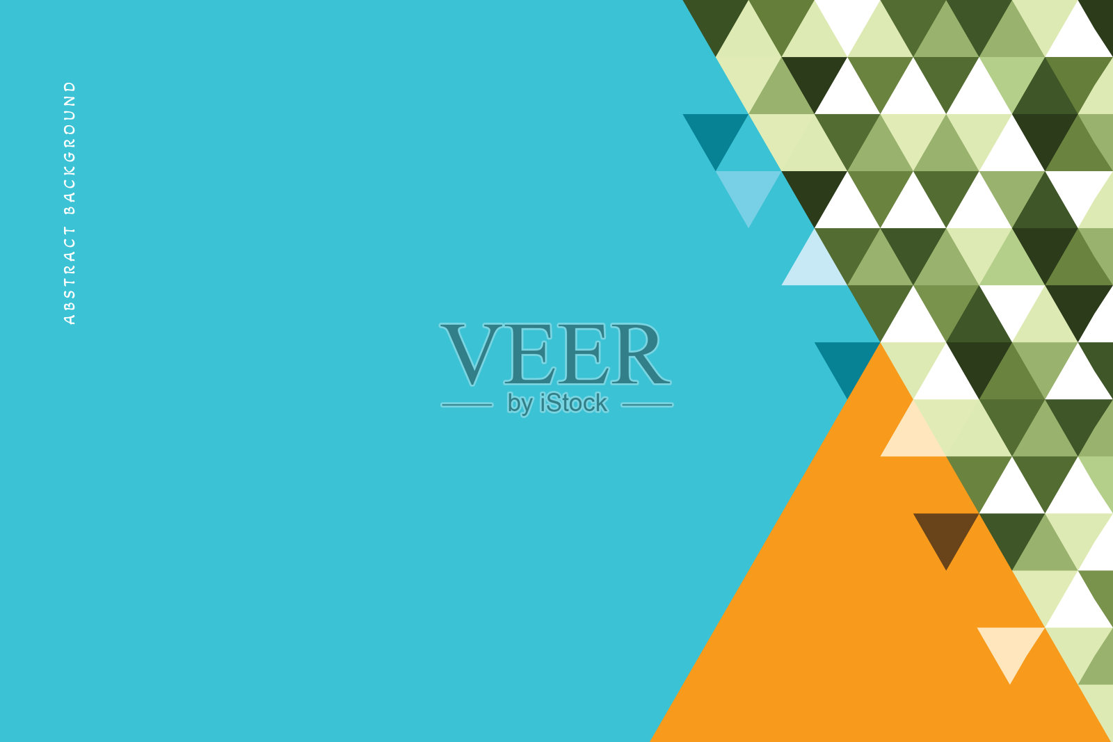 抽象三角形形状的概念设计背景。抽象的背景。抽象形状的背景。抽象的彩色背景。矢量插图股票插图插画图片素材