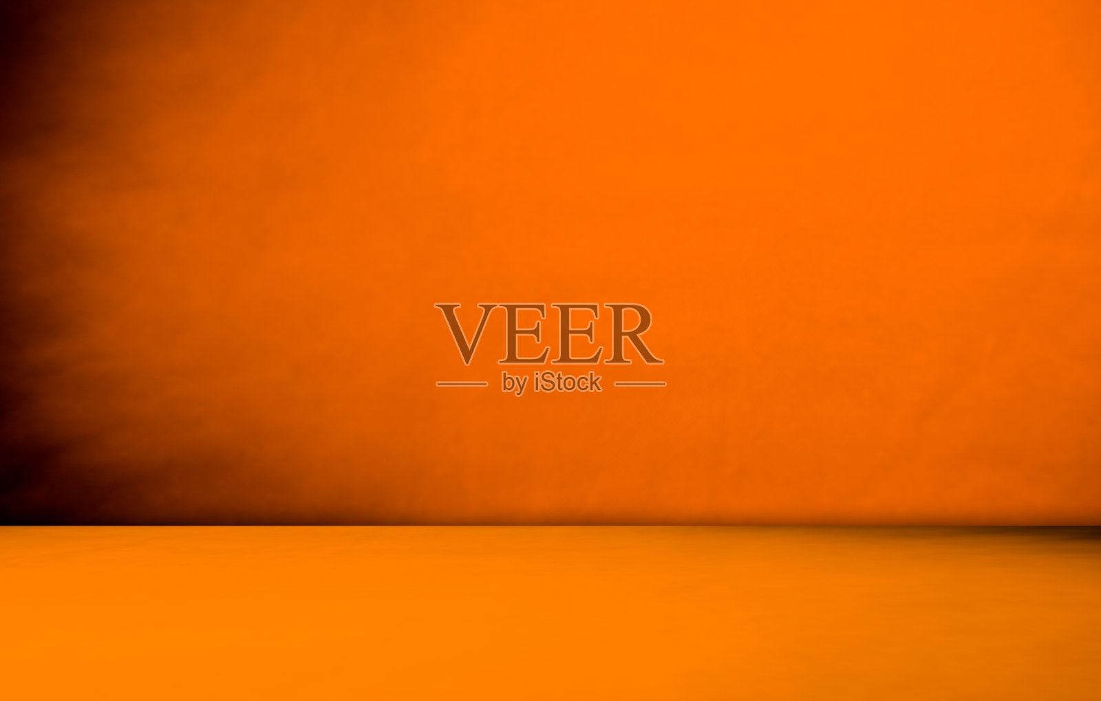 橙色背景工作室墙壁地板阴影叶抽象厨房房间橙色讲台产品化妆品夏季大理石极简模型展示舞台场景室内酒吧空背景介绍阁楼。照片摄影图片