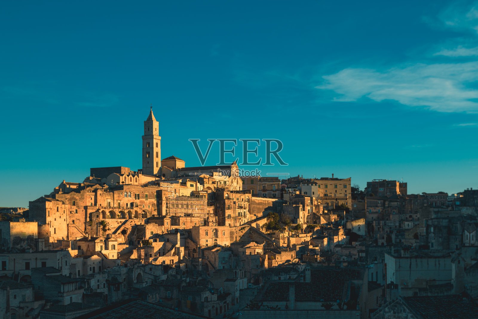 意大利巴西利卡塔的马泰拉市照片摄影图片