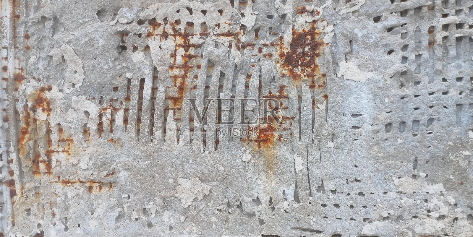 生锈的灰泥钢筋抽象背景照片摄影图片