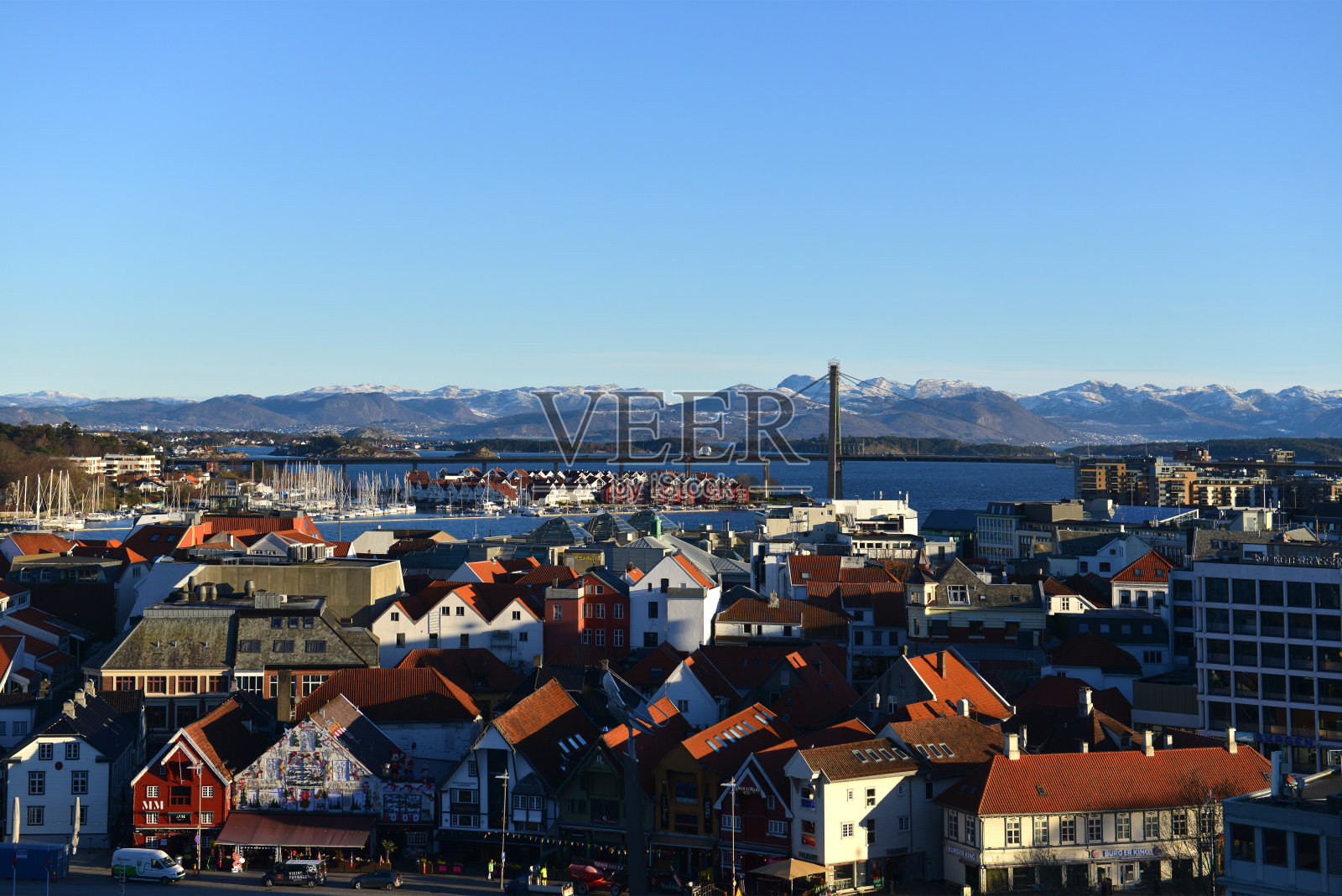 斯塔万格城市大桥照片摄影图片