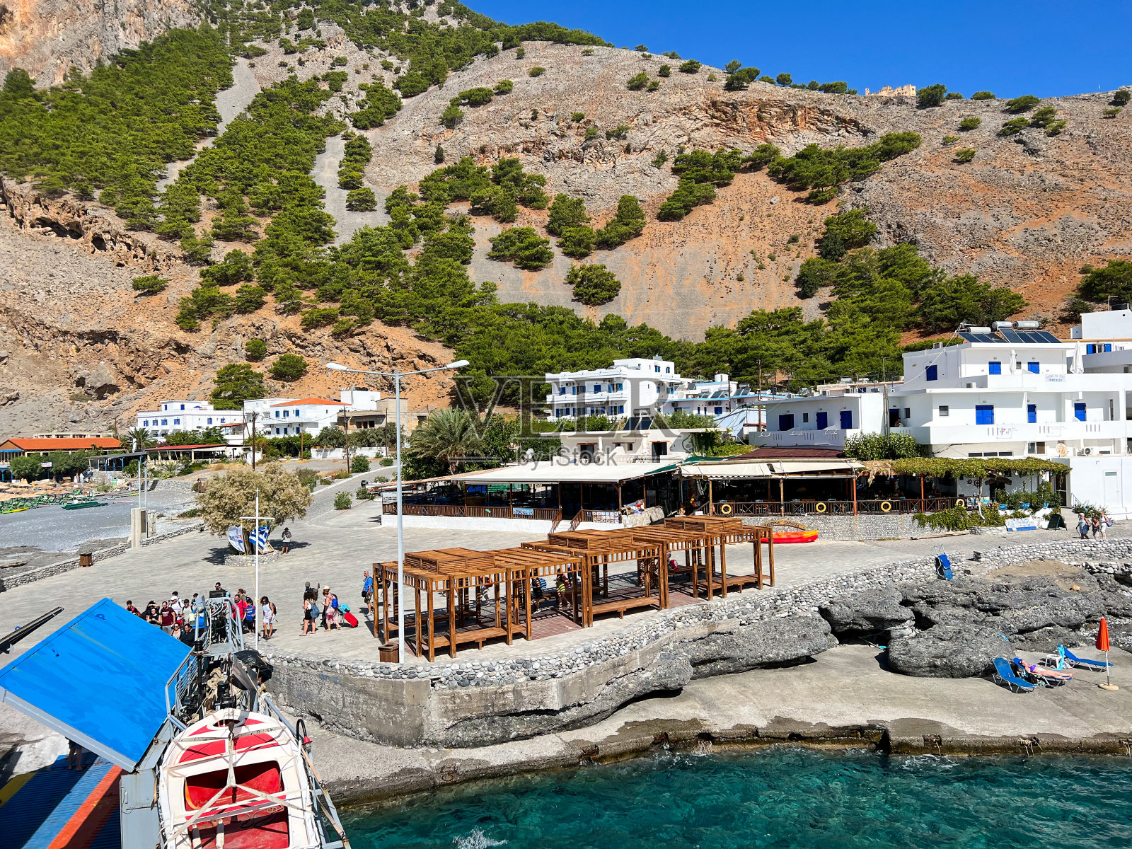 阿吉亚Roumeli村在伊朗照片摄影图片