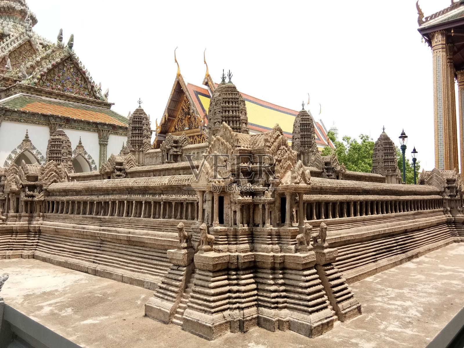 2024年4月4日，泰国曼谷，大皇宫的艺术照片摄影图片