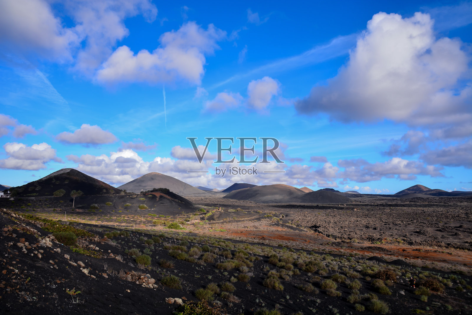 西班牙热带火山加那利群岛景观照片摄影图片