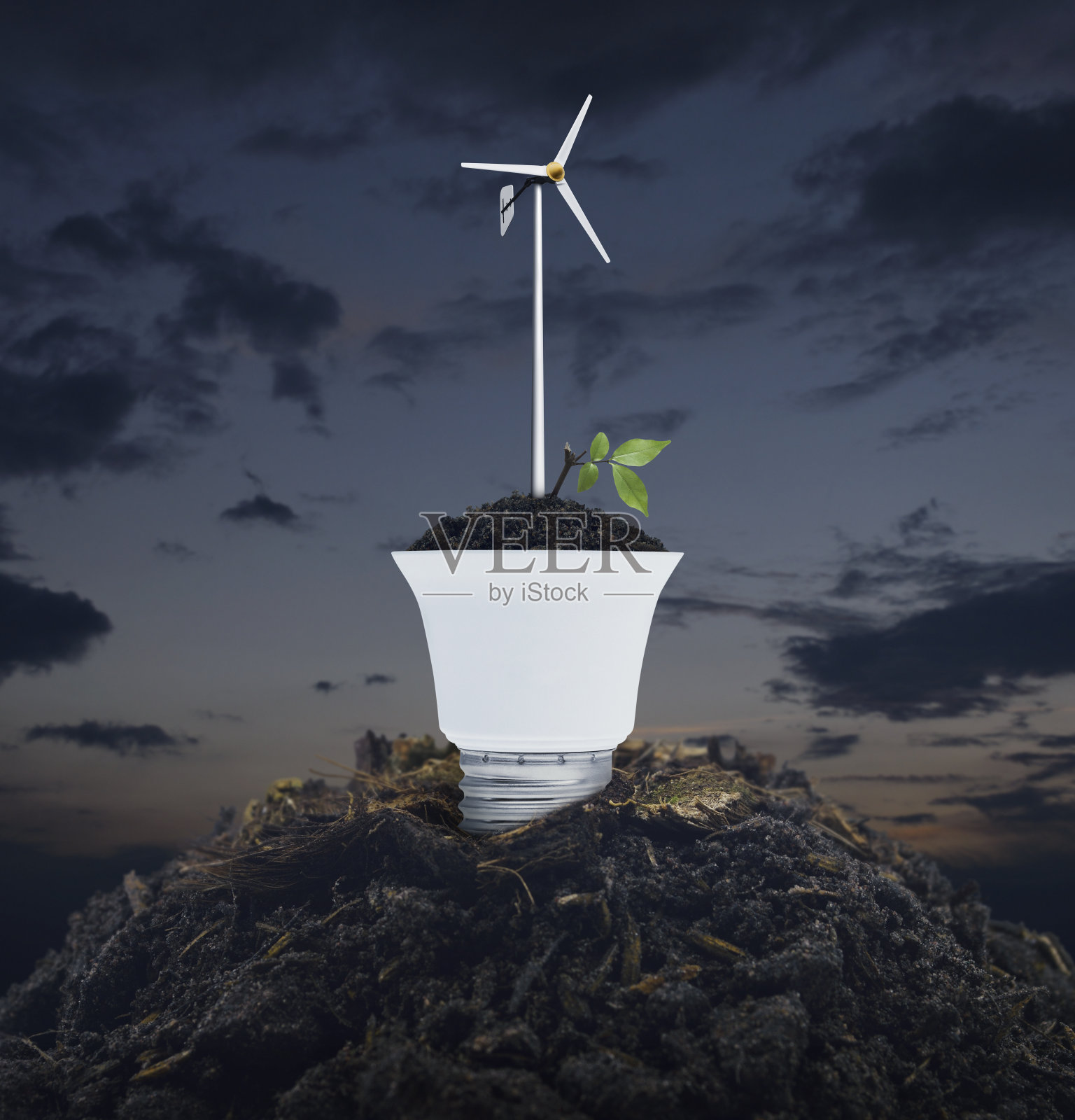 绿色生态，节能理念照片摄影图片