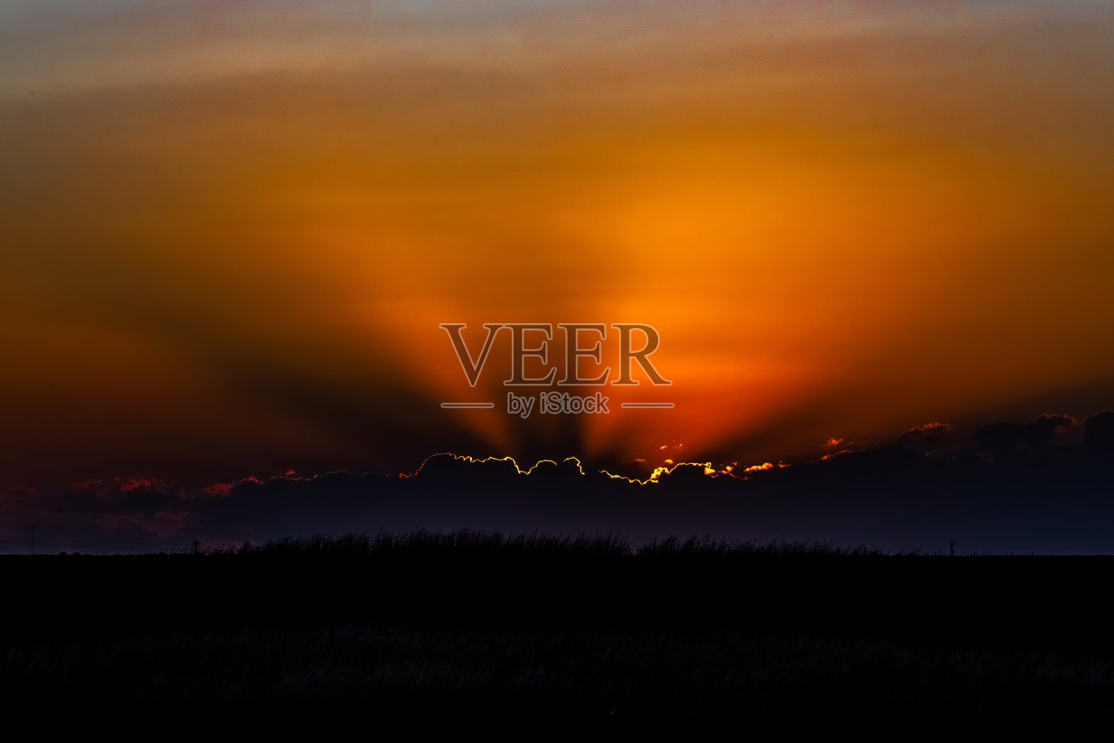 海洋日落照片摄影图片