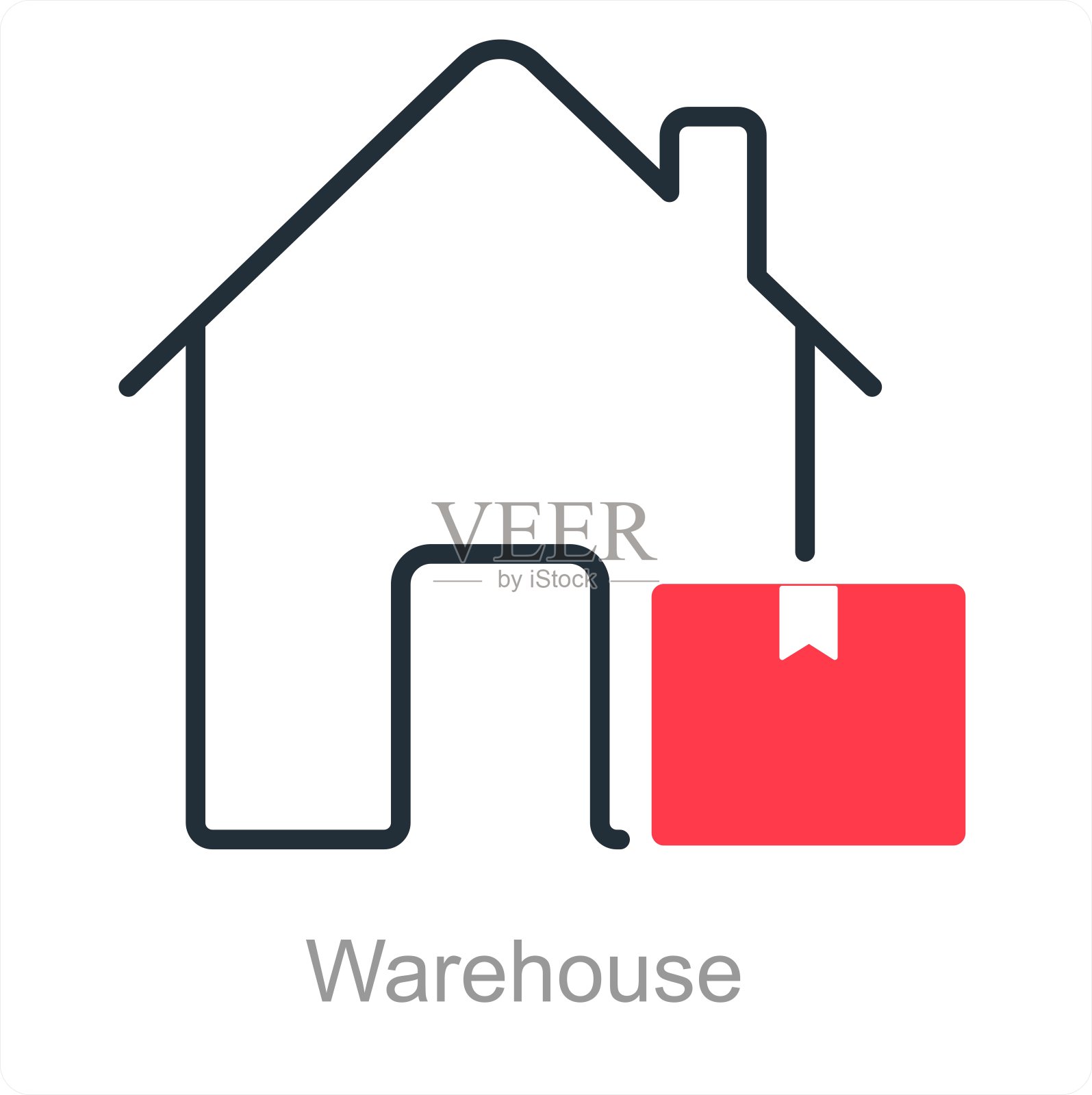 仓库插画图片素材