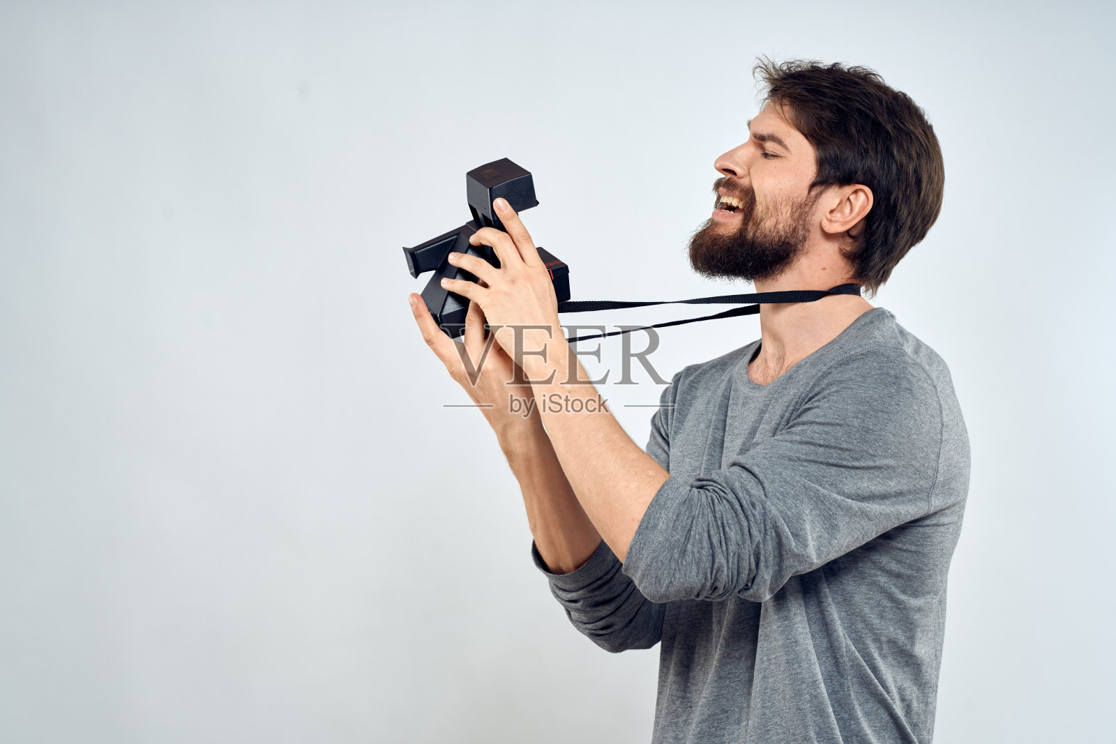 男摄影师专业摄影作品工作室技术现代艺术光背景照片摄影图片