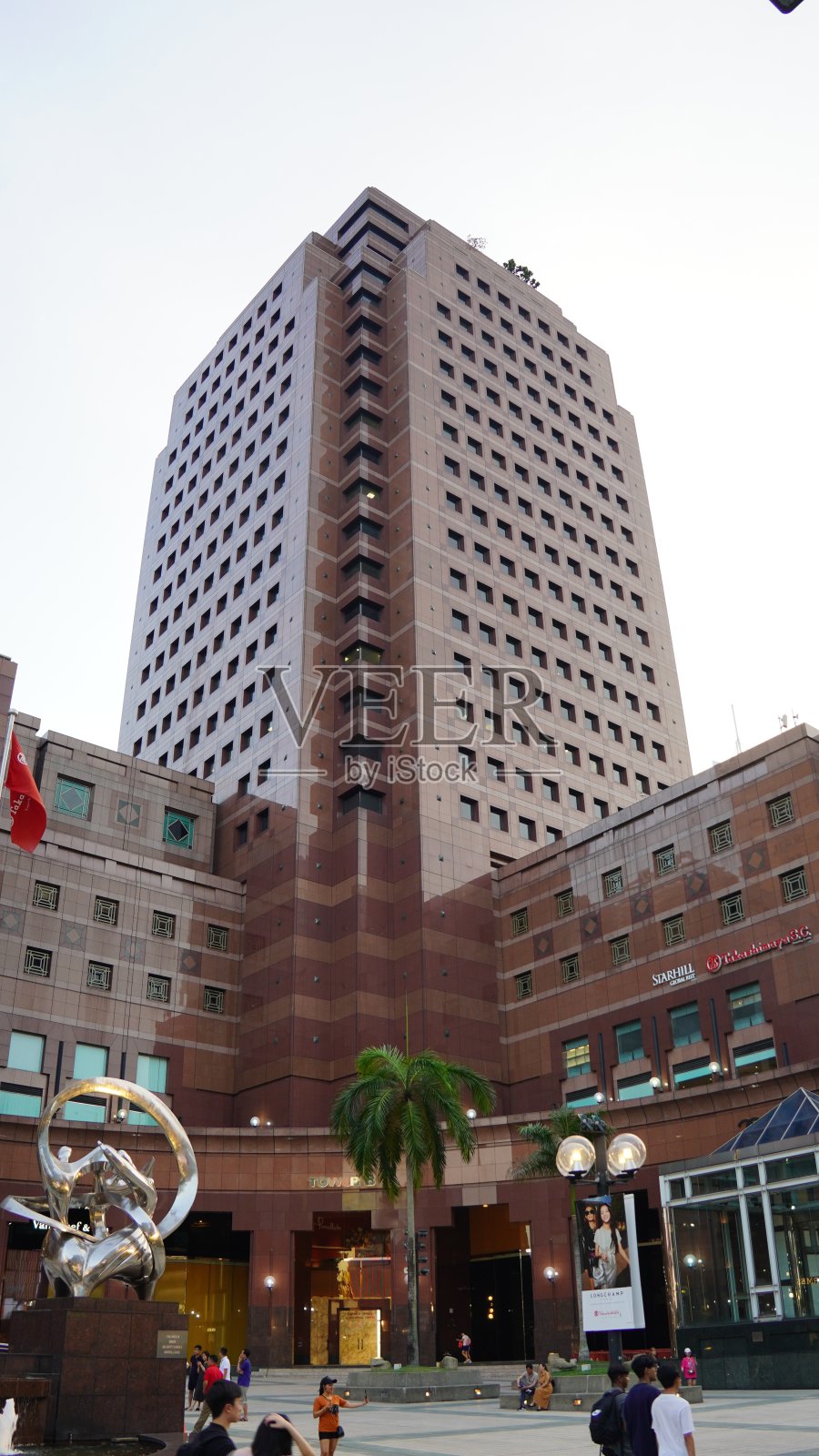 义安城大厦照片摄影图片