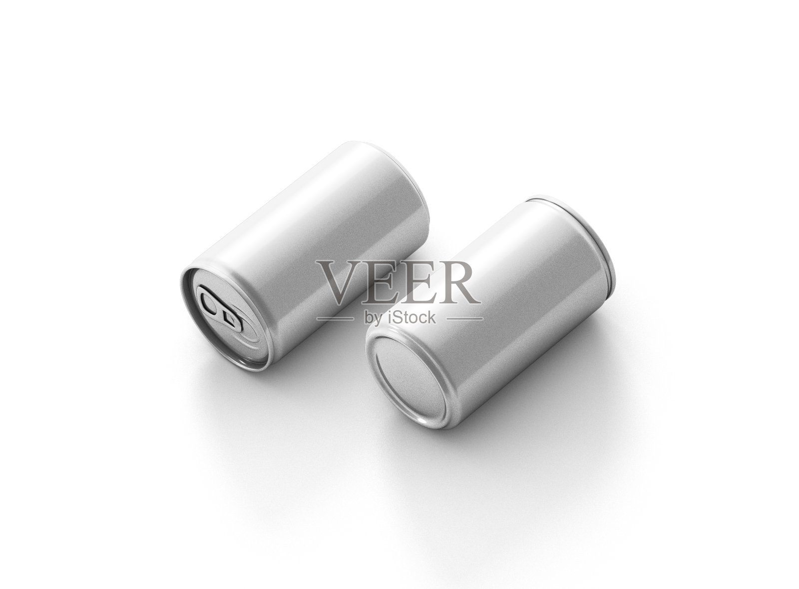 汽水罐模型3D渲染照片摄影图片